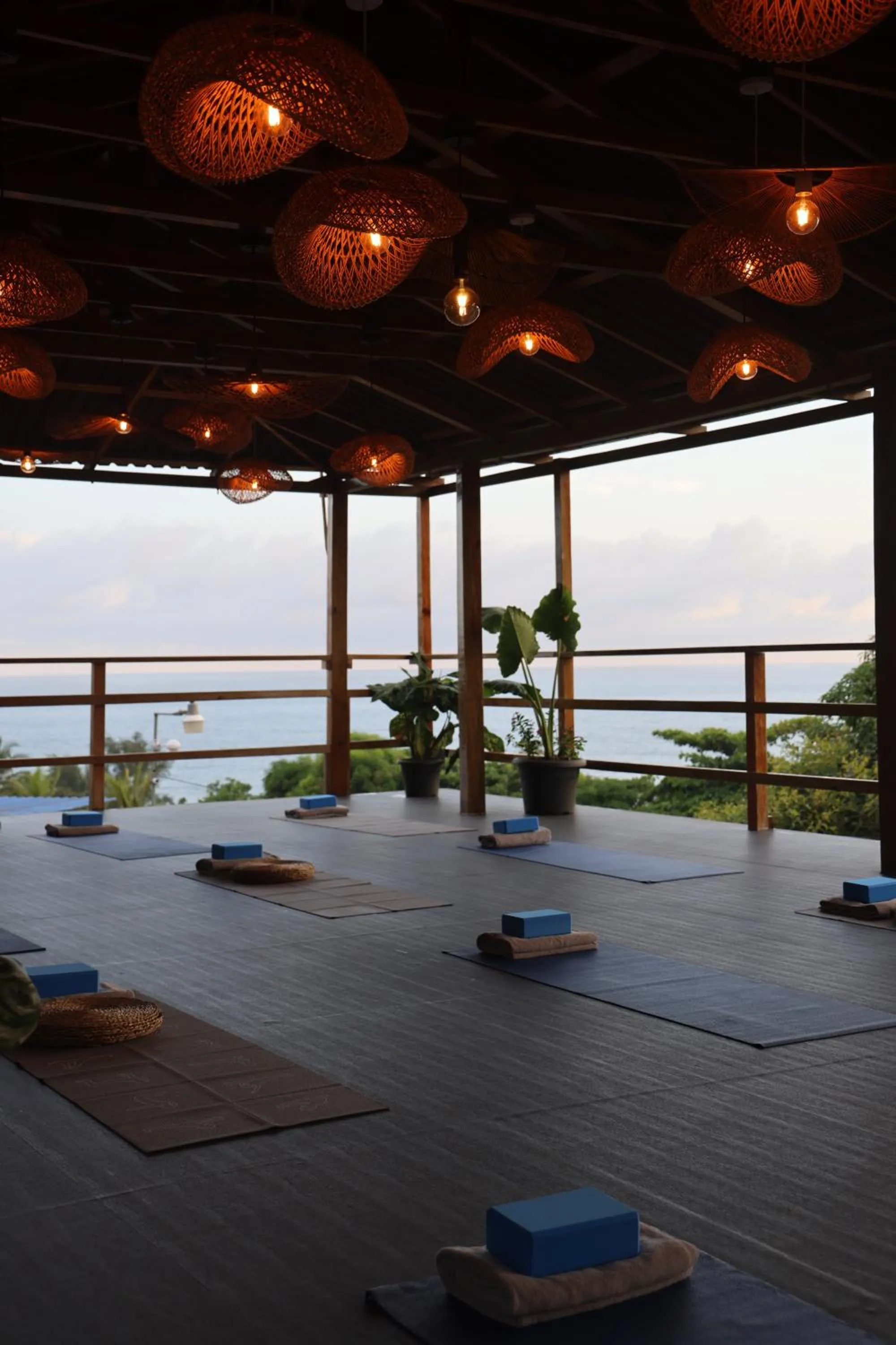 Natural landscape in El Xalli Hotel