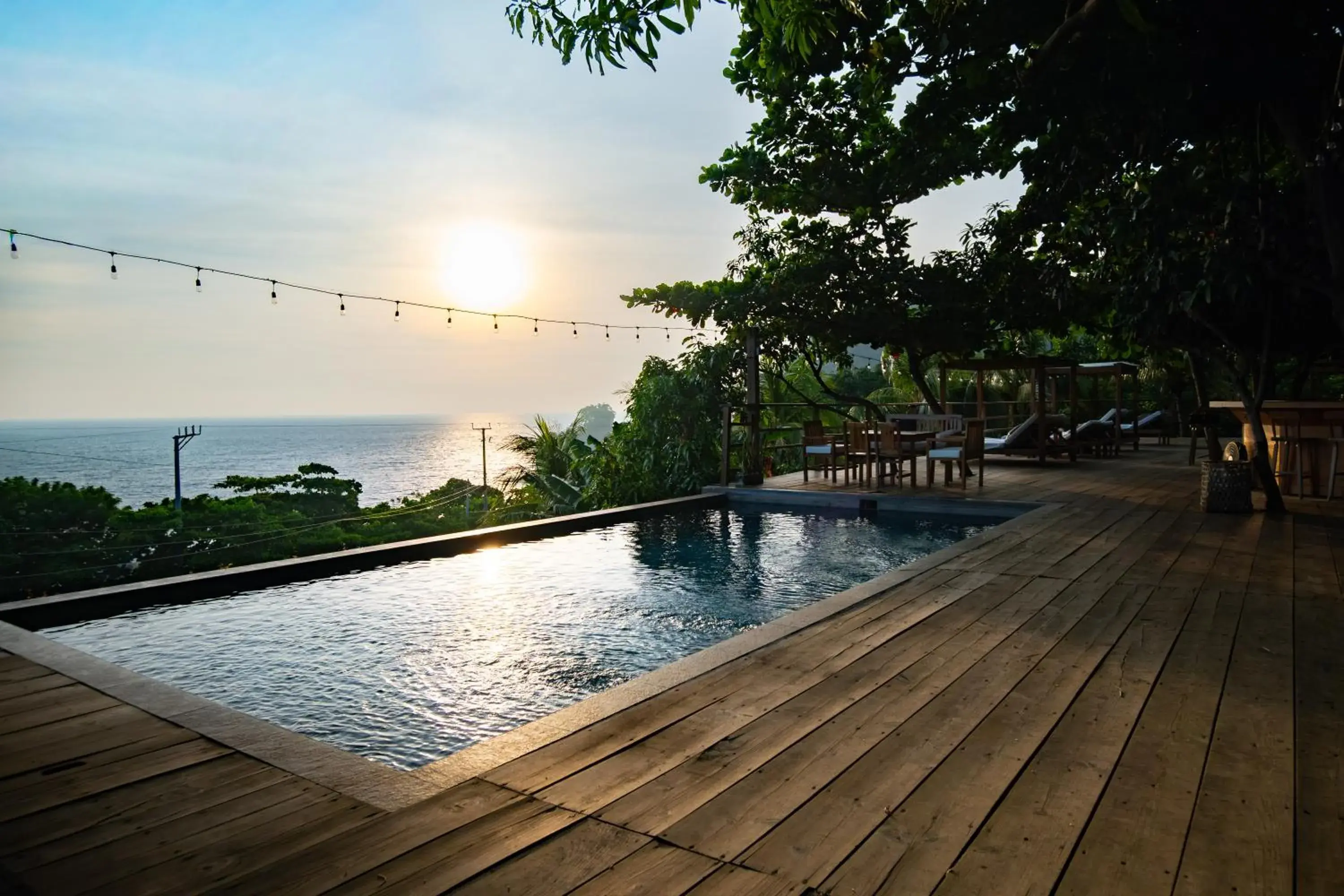 Swimming pool in El Xalli Hotel Swimming pool in El Xalli Hotel