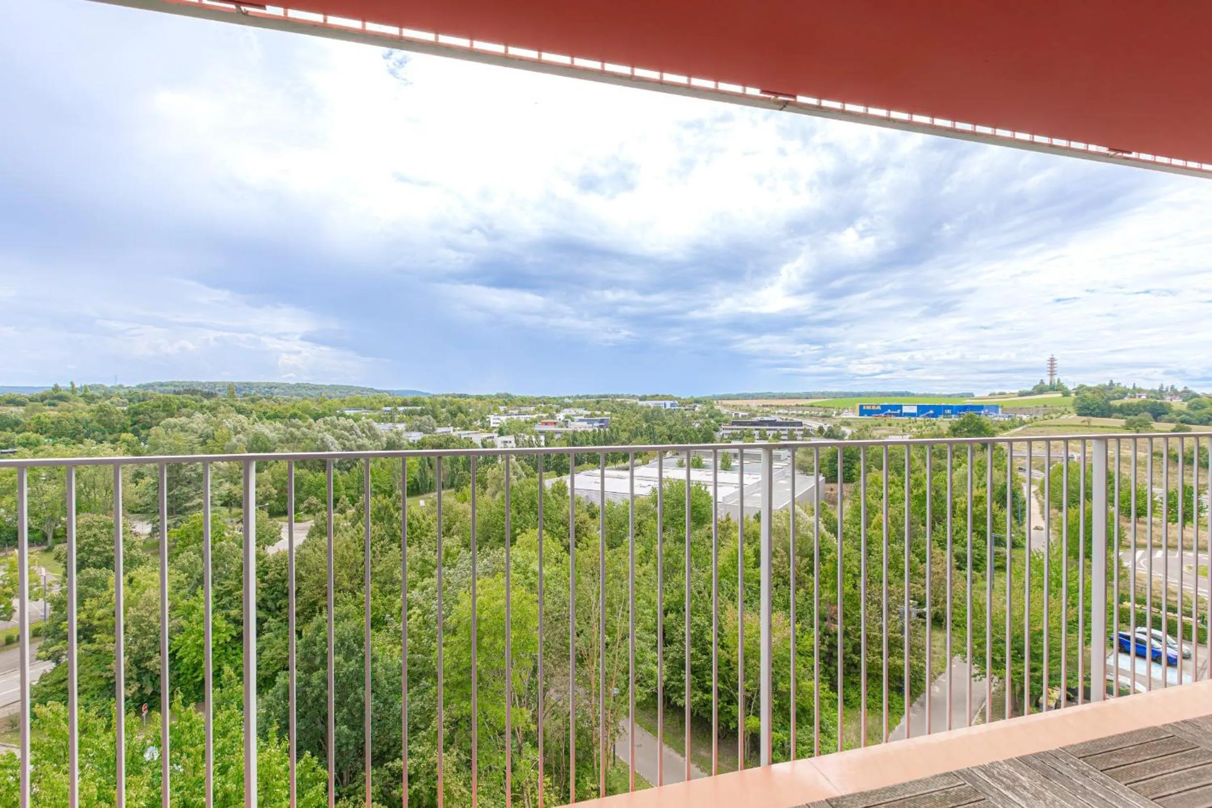 View (from property/room) in Appart' du Trident