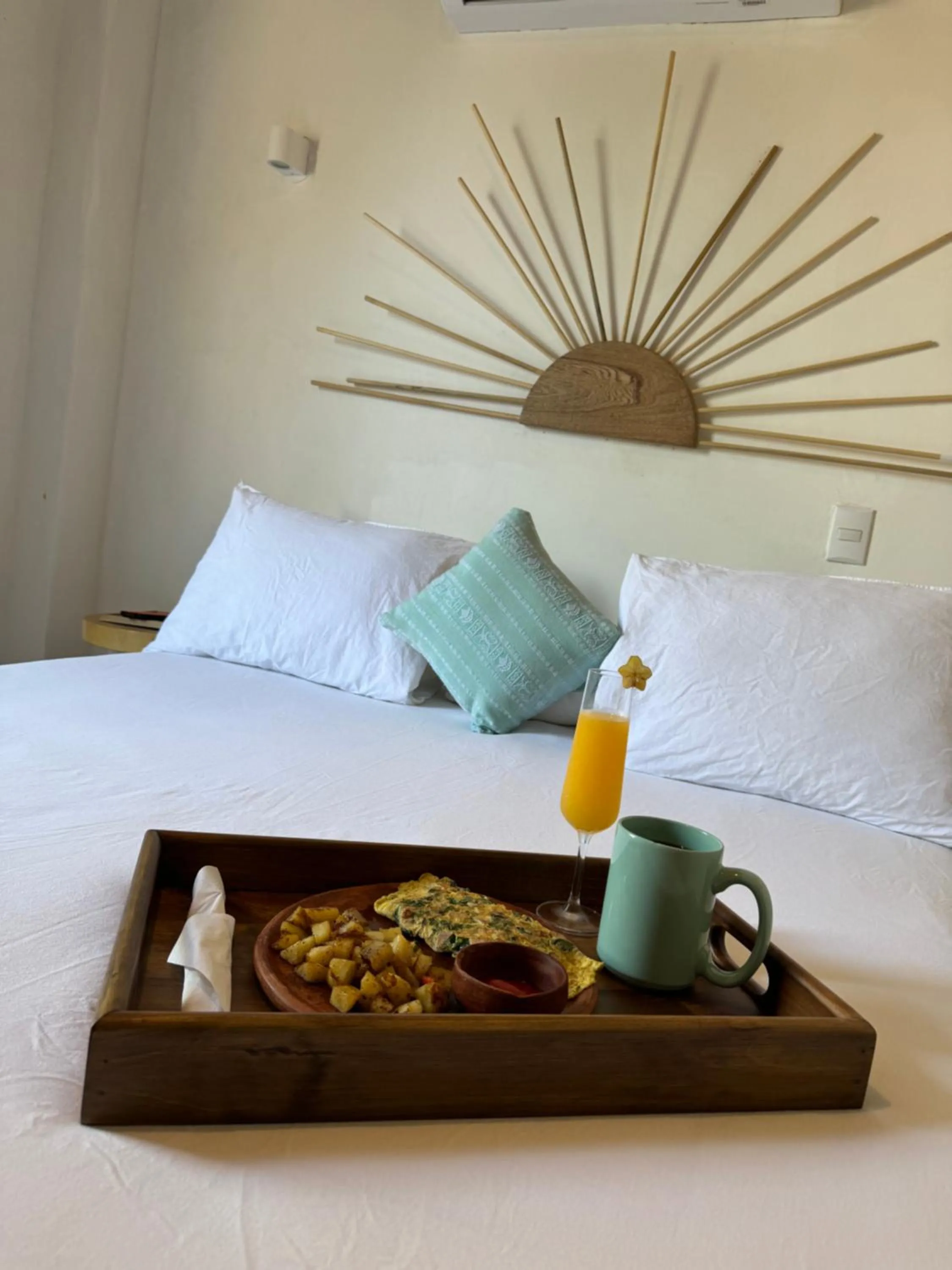 Bed in Wander Boutique Hotel