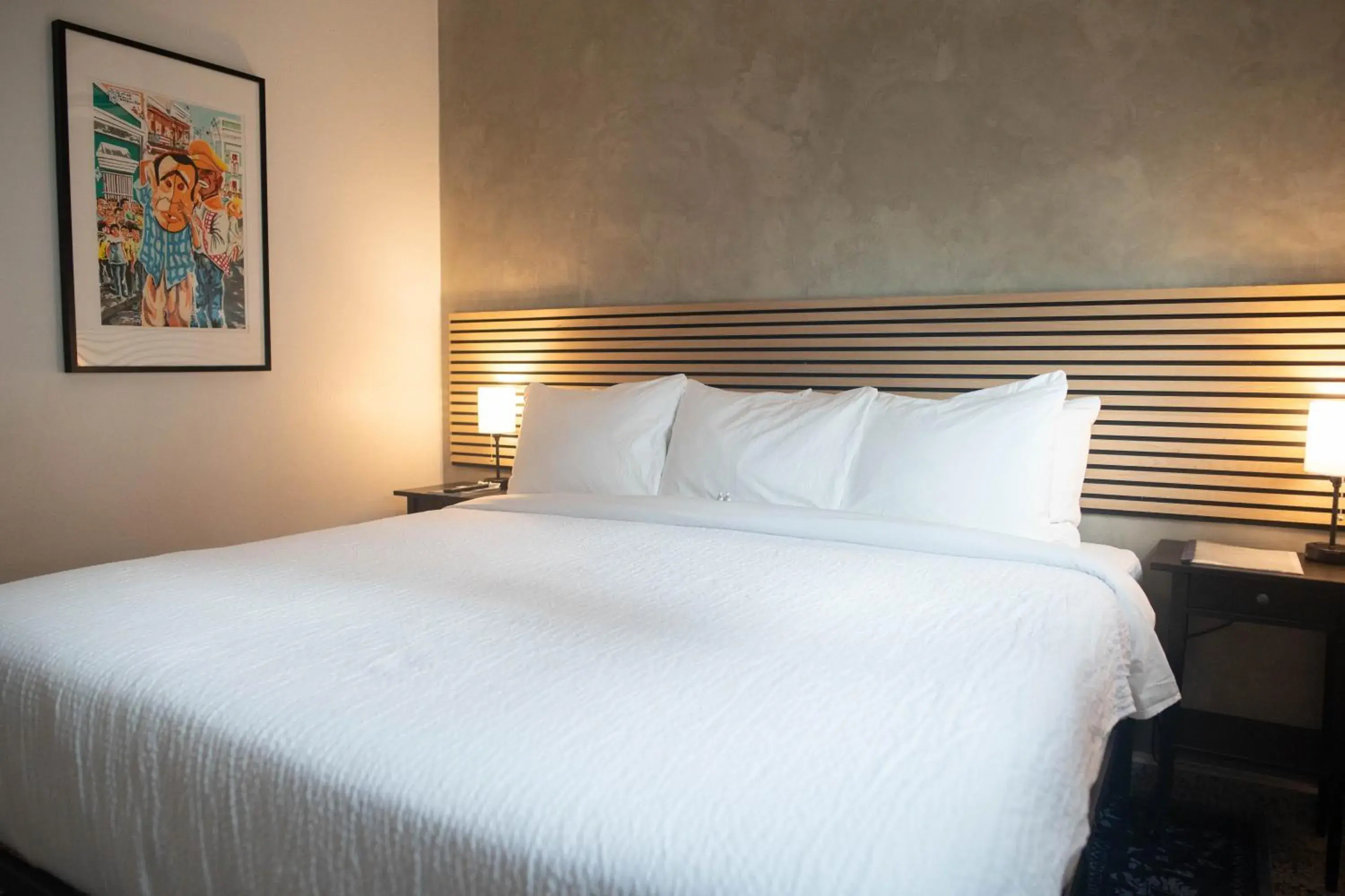 Bed in The Looking Glass Hotel Bed in The Looking Glass Hotel