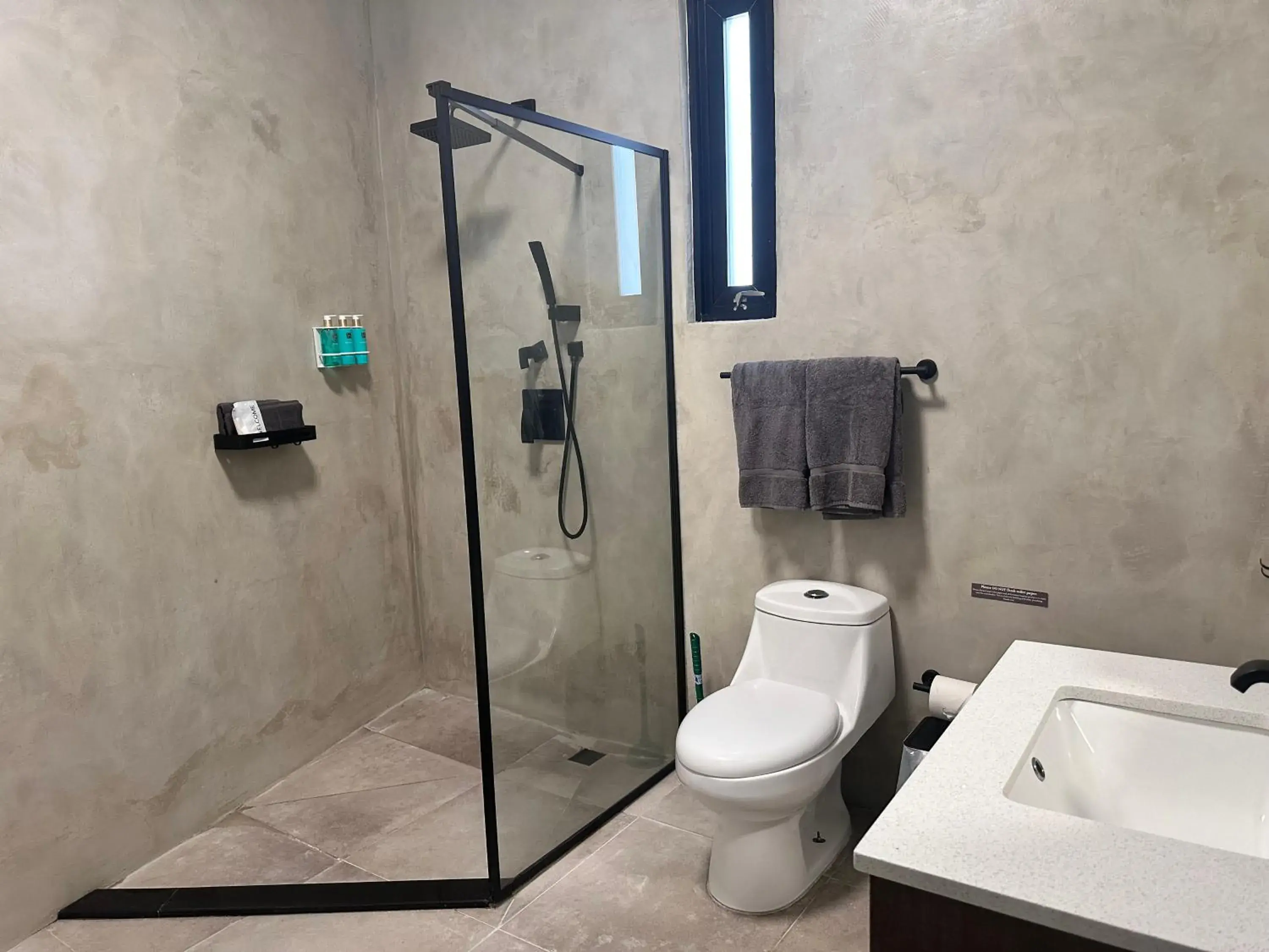 Toilet in The Looking Glass Hotel Toilet in The Looking Glass Hotel