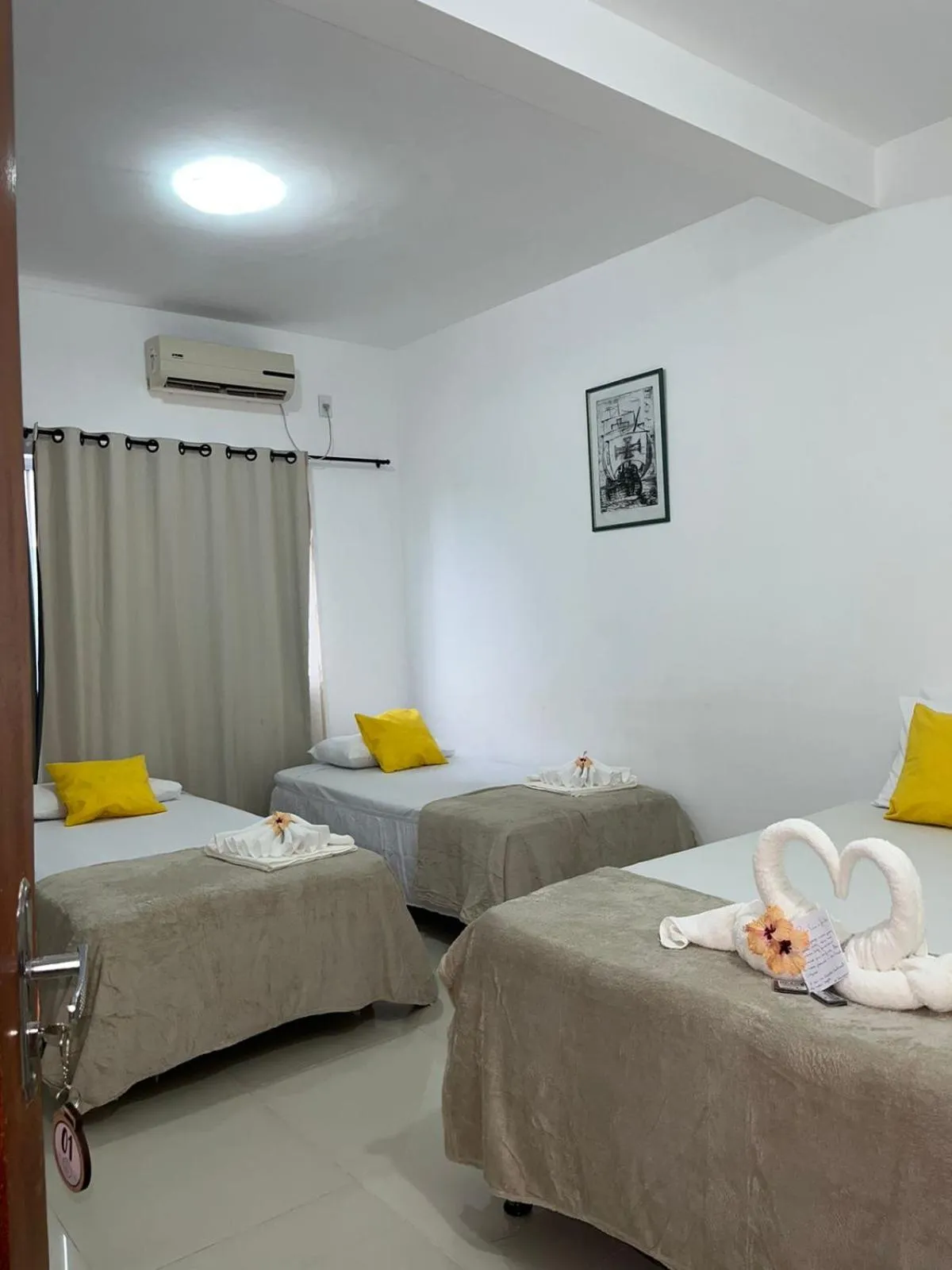 Bed in Pousada Recanto dos Pássaros - Arraial d'Ajuda