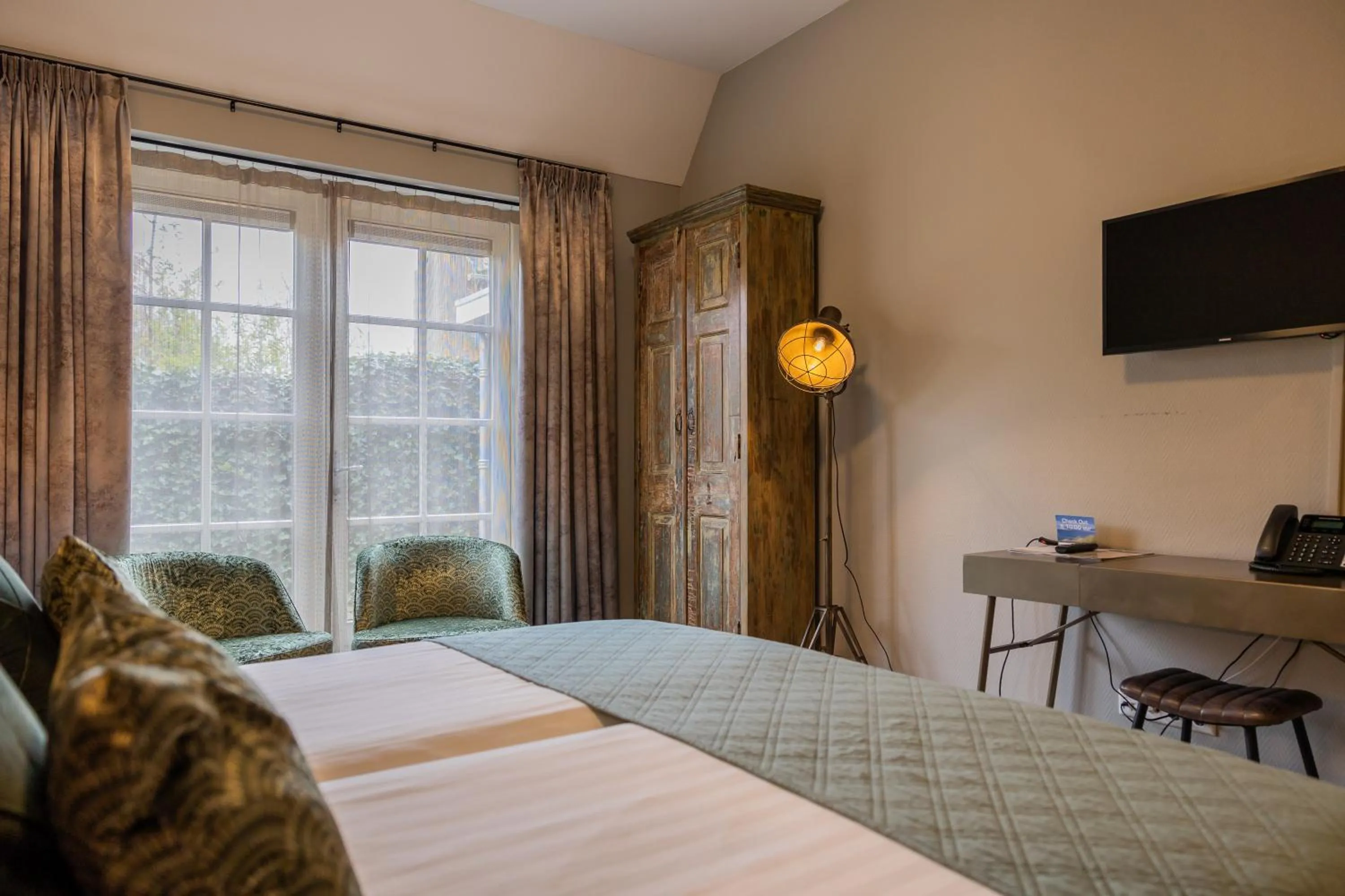 Bedroom, Bed in Hotel De Walvisvaarder