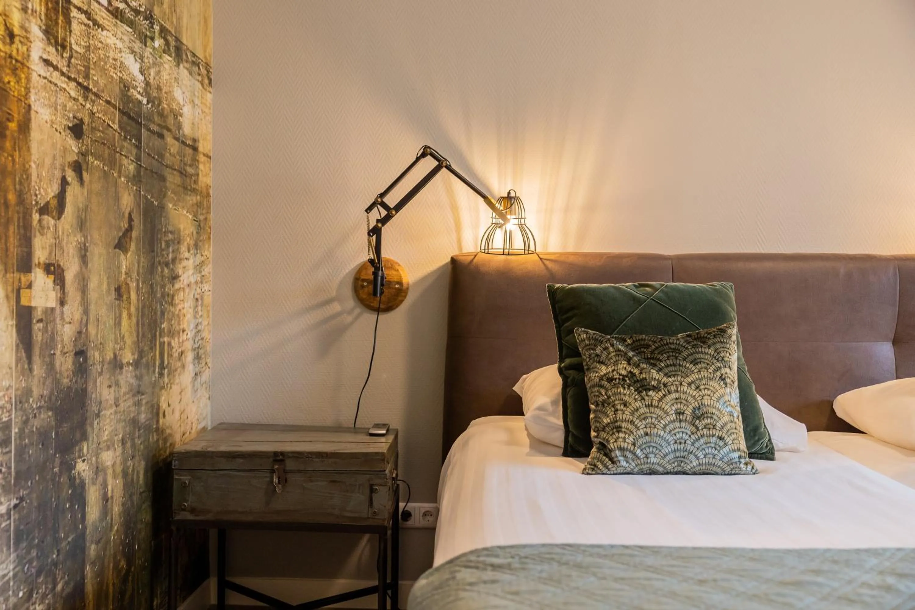 Bedroom, Bed in Hotel De Walvisvaarder