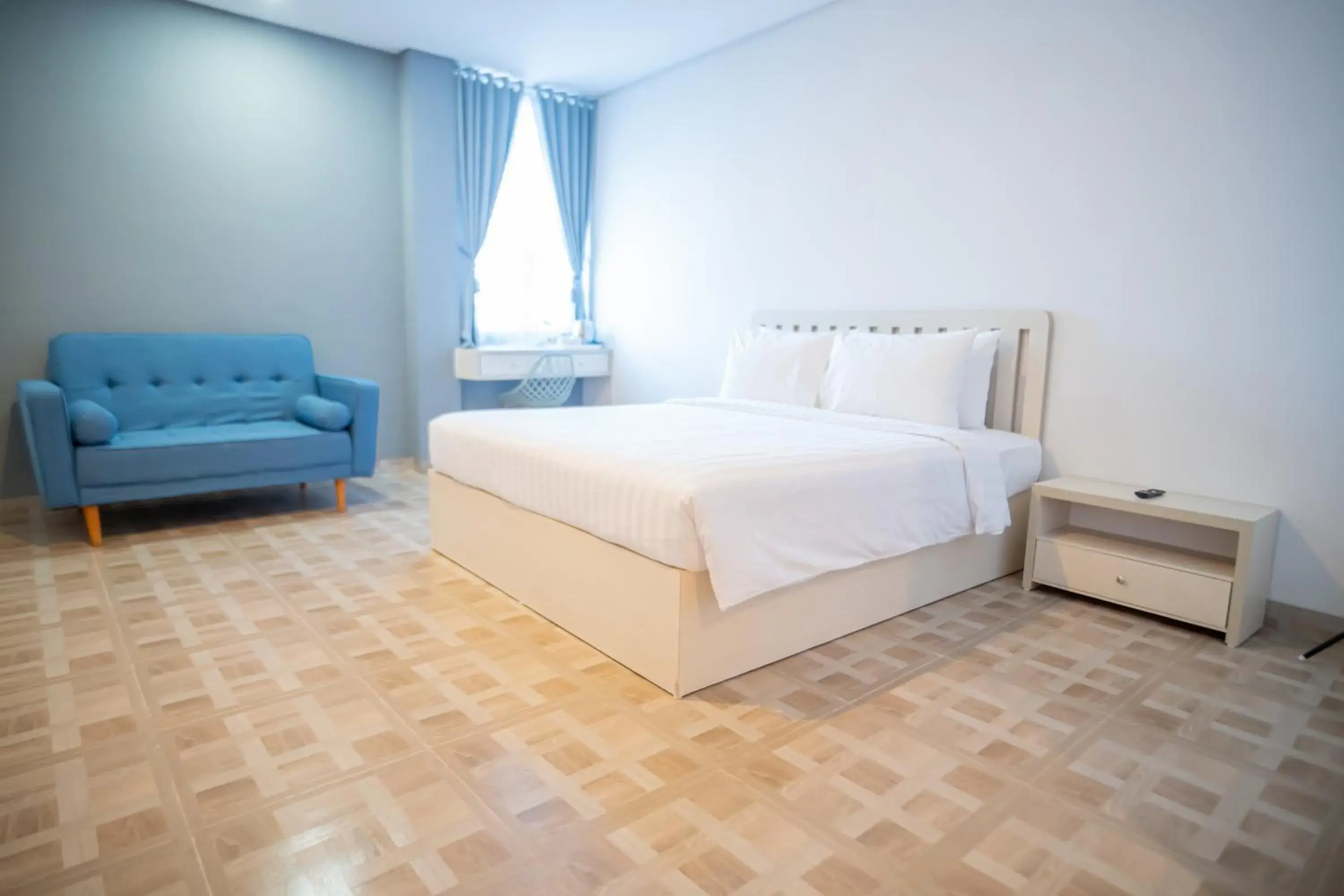 Bed in Elephant Inn and Suite by Sajiwa Bed in Elephant Inn and Suite by Sajiwa