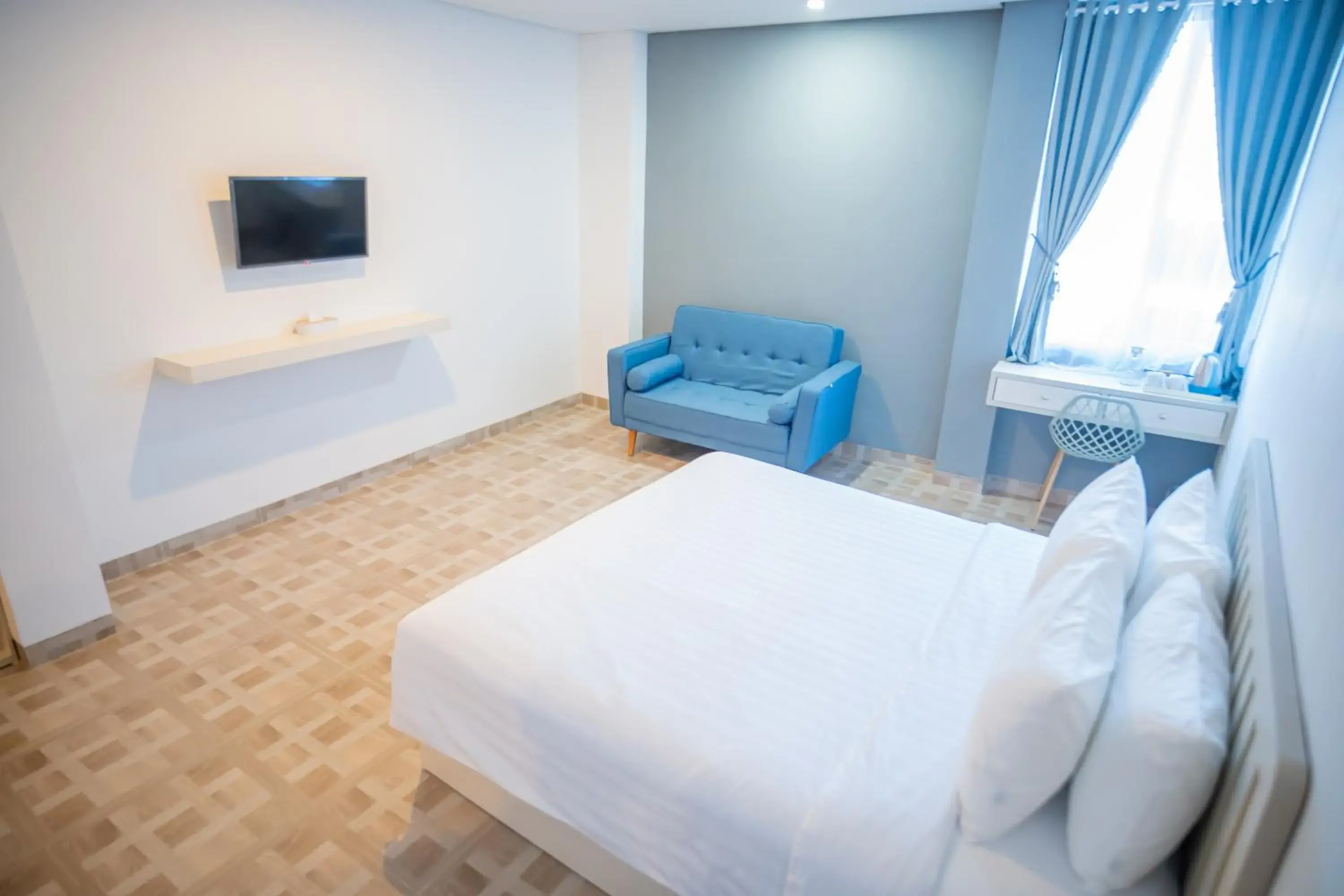 Bed in Elephant Inn and Suite by Sajiwa Bed in Elephant Inn and Suite by Sajiwa