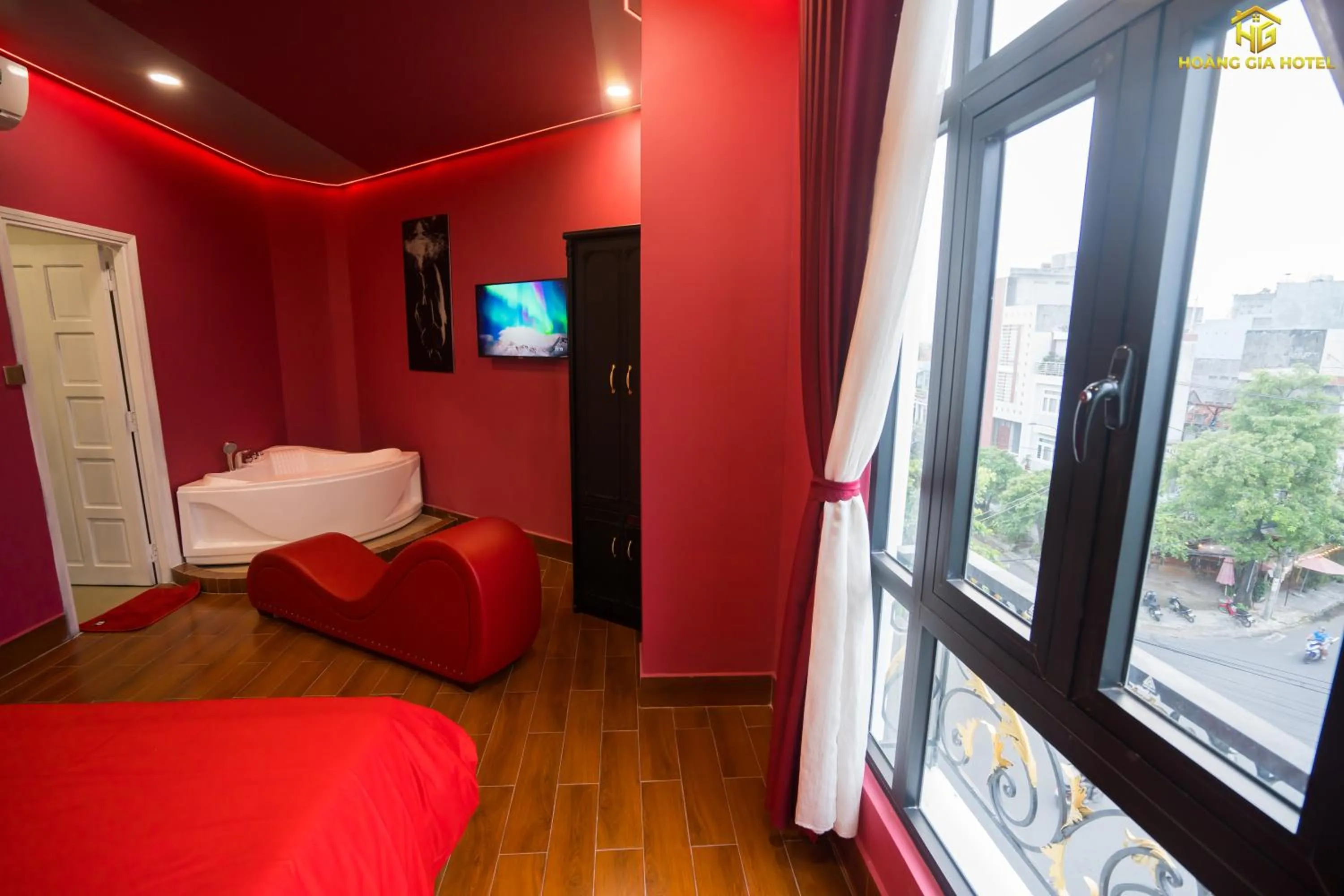 Bed in Hoàng Gia Hotel Tuy Hoà