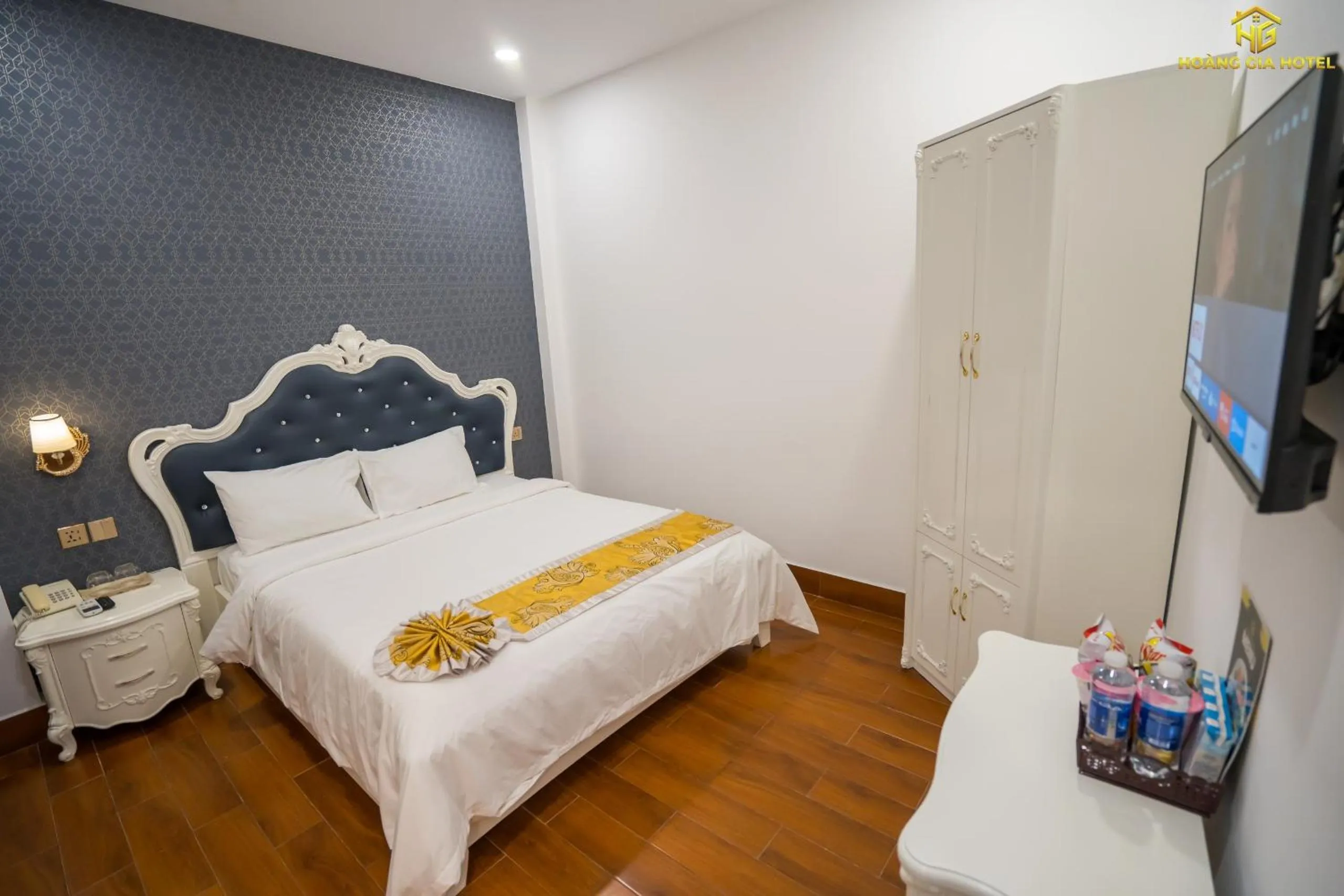 Bed in Hoàng Gia Hotel Tuy Hoà