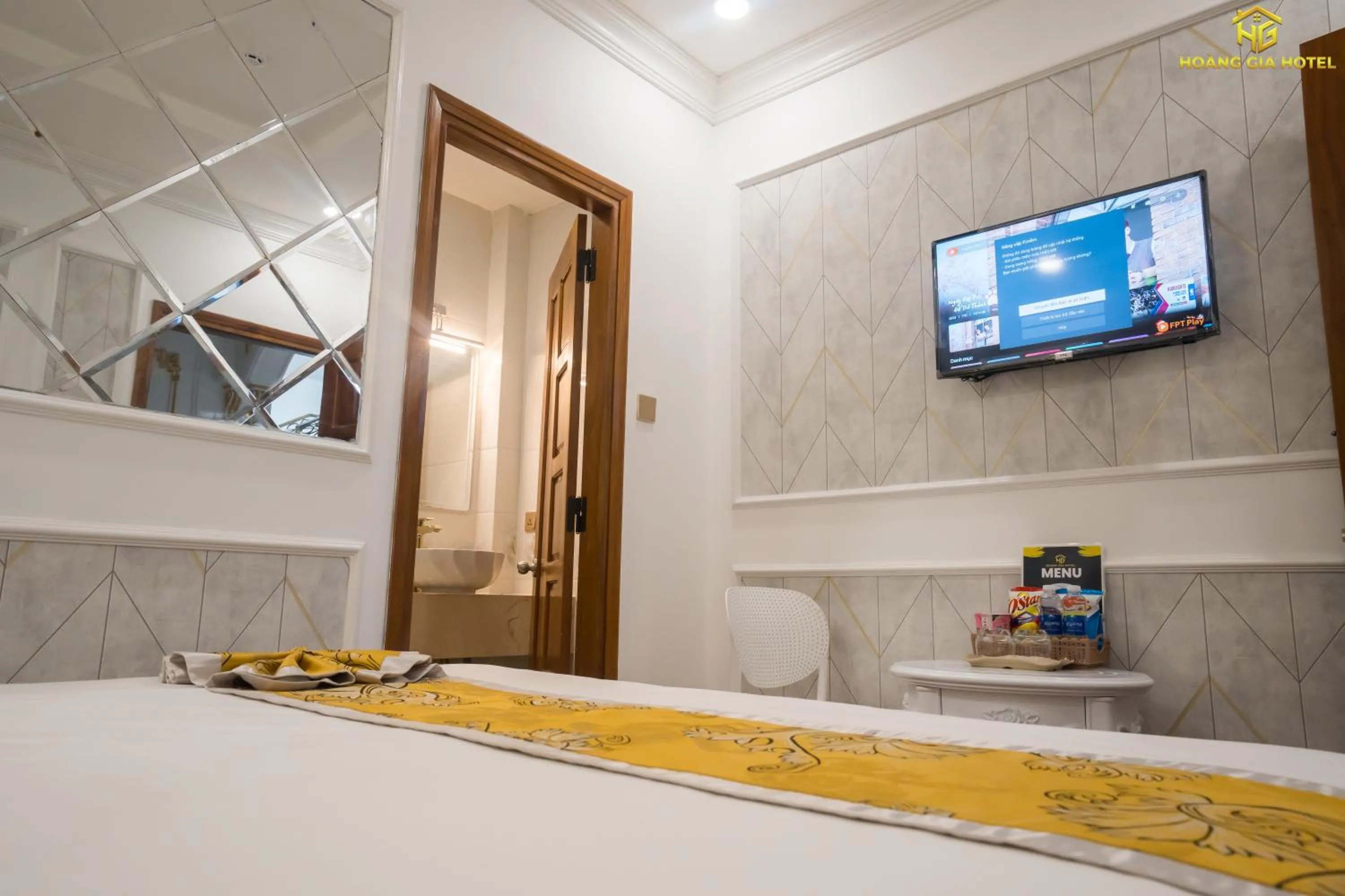 Bed in Hoàng Gia Hotel Tuy Hoà