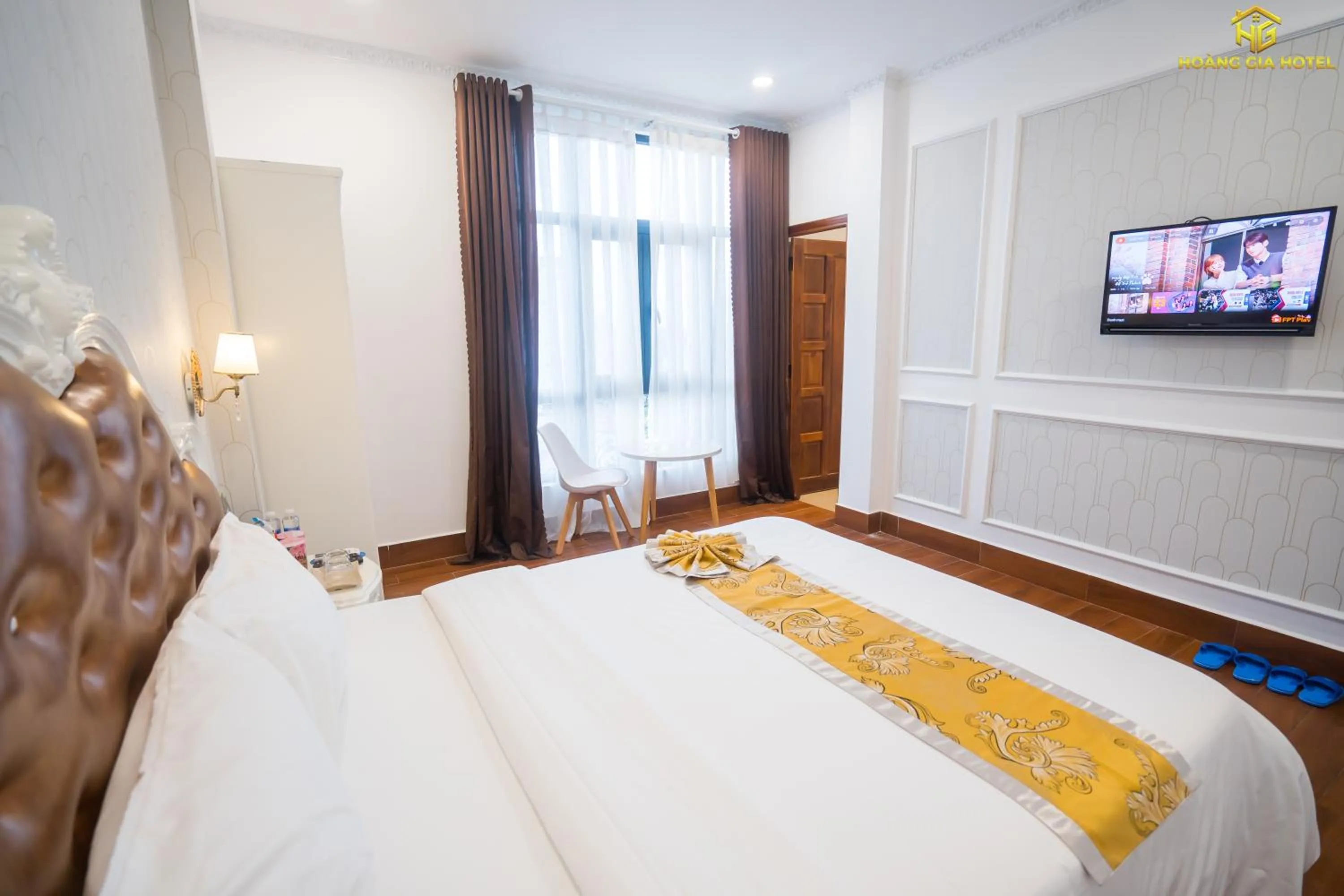 Bed in Hoàng Gia Hotel Tuy Hoà