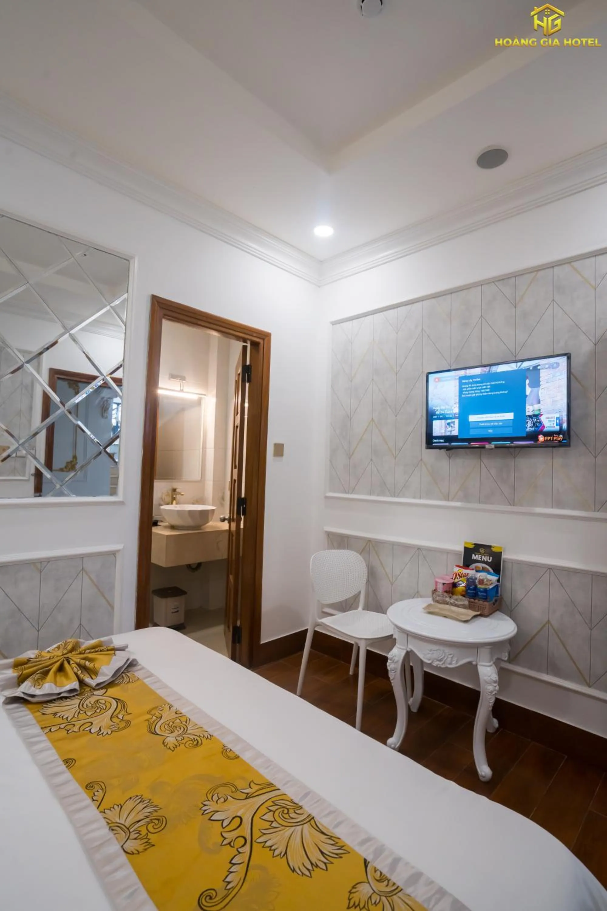 Bed in Hoàng Gia Hotel Tuy Hoà