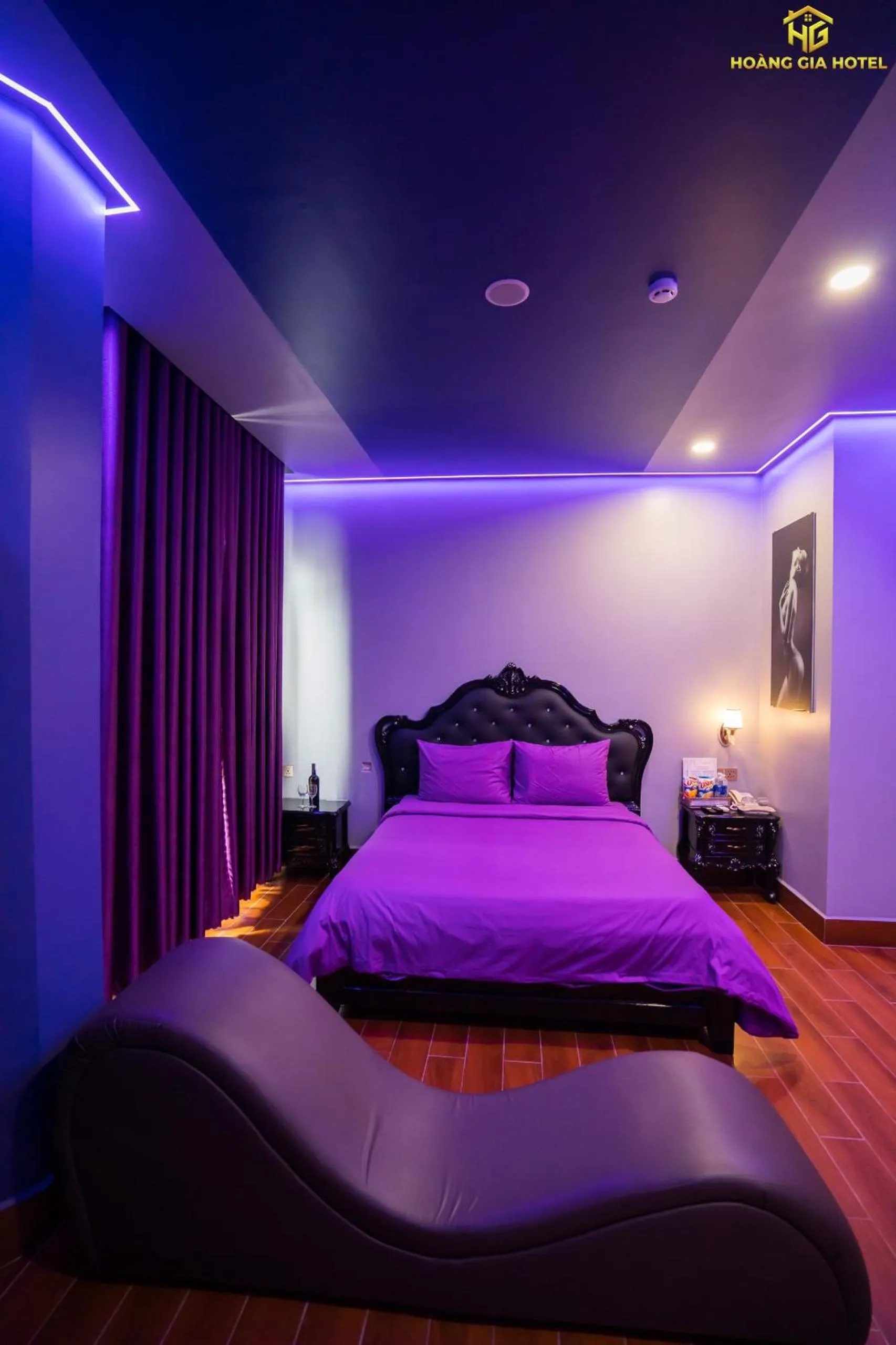 Bed in Hoàng Gia Hotel Tuy Hoà