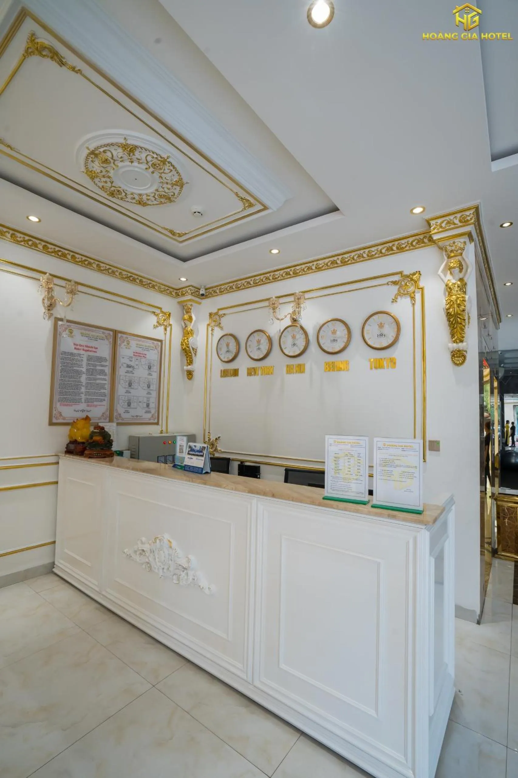 Lobby or reception in Hoàng Gia Hotel Tuy Hoà