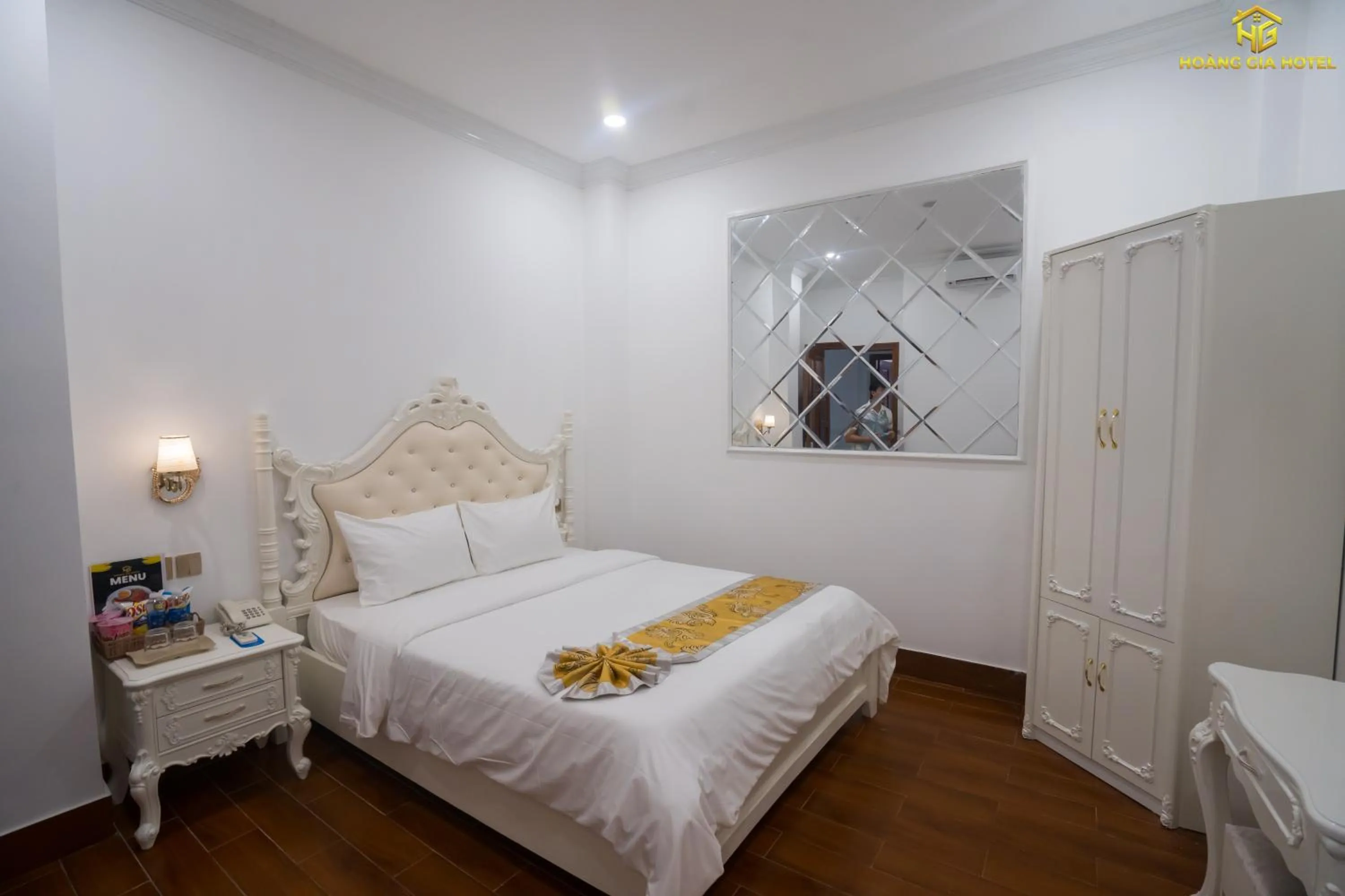 Bed in Hoàng Gia Hotel Tuy Hoà