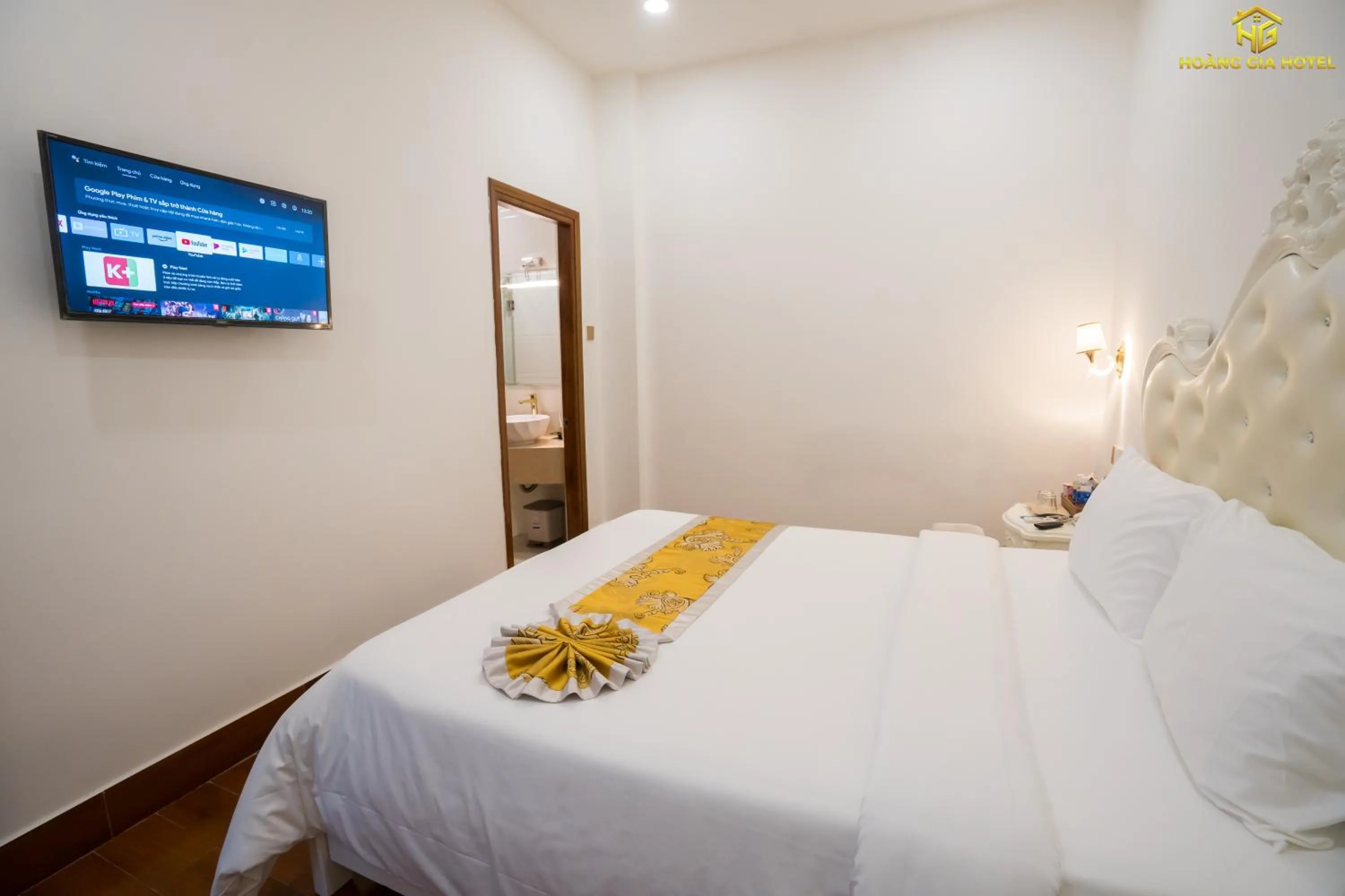 Bed in Hoàng Gia Hotel Tuy Hoà