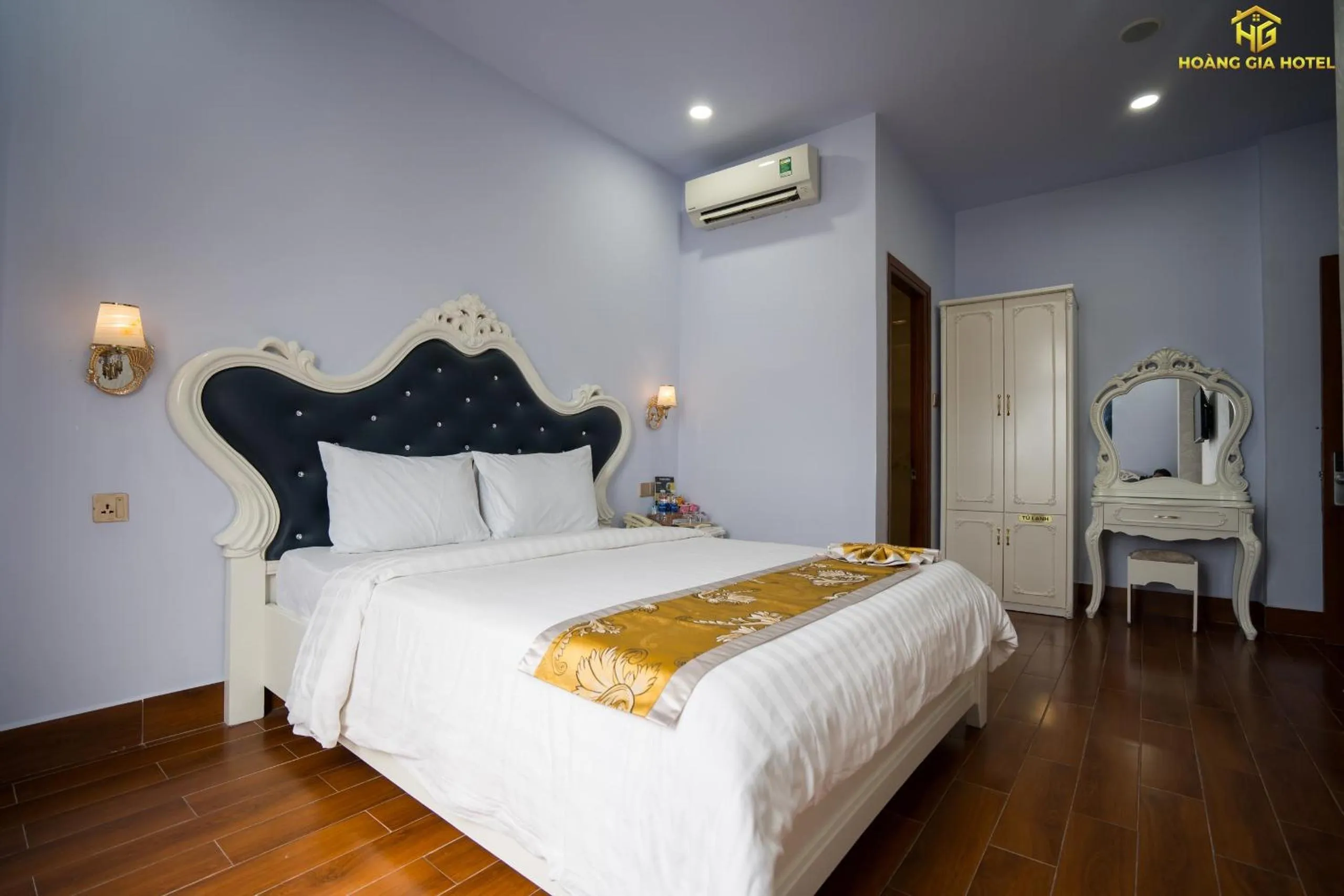 Bed in Hoàng Gia Hotel Tuy Hoà