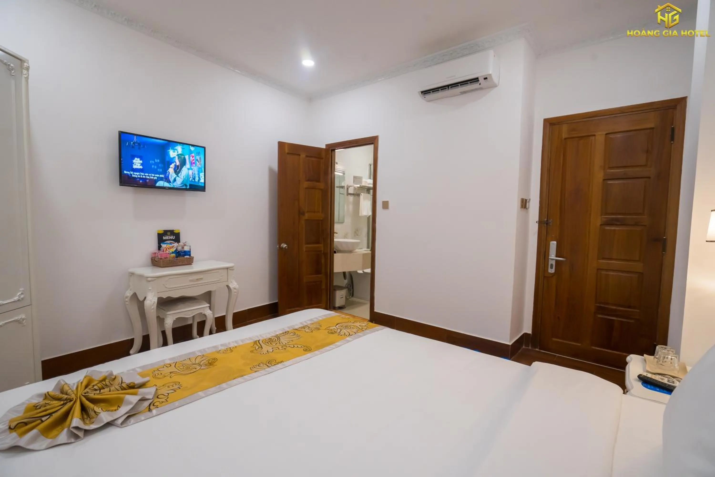 Bed in Hoàng Gia Hotel Tuy Hoà