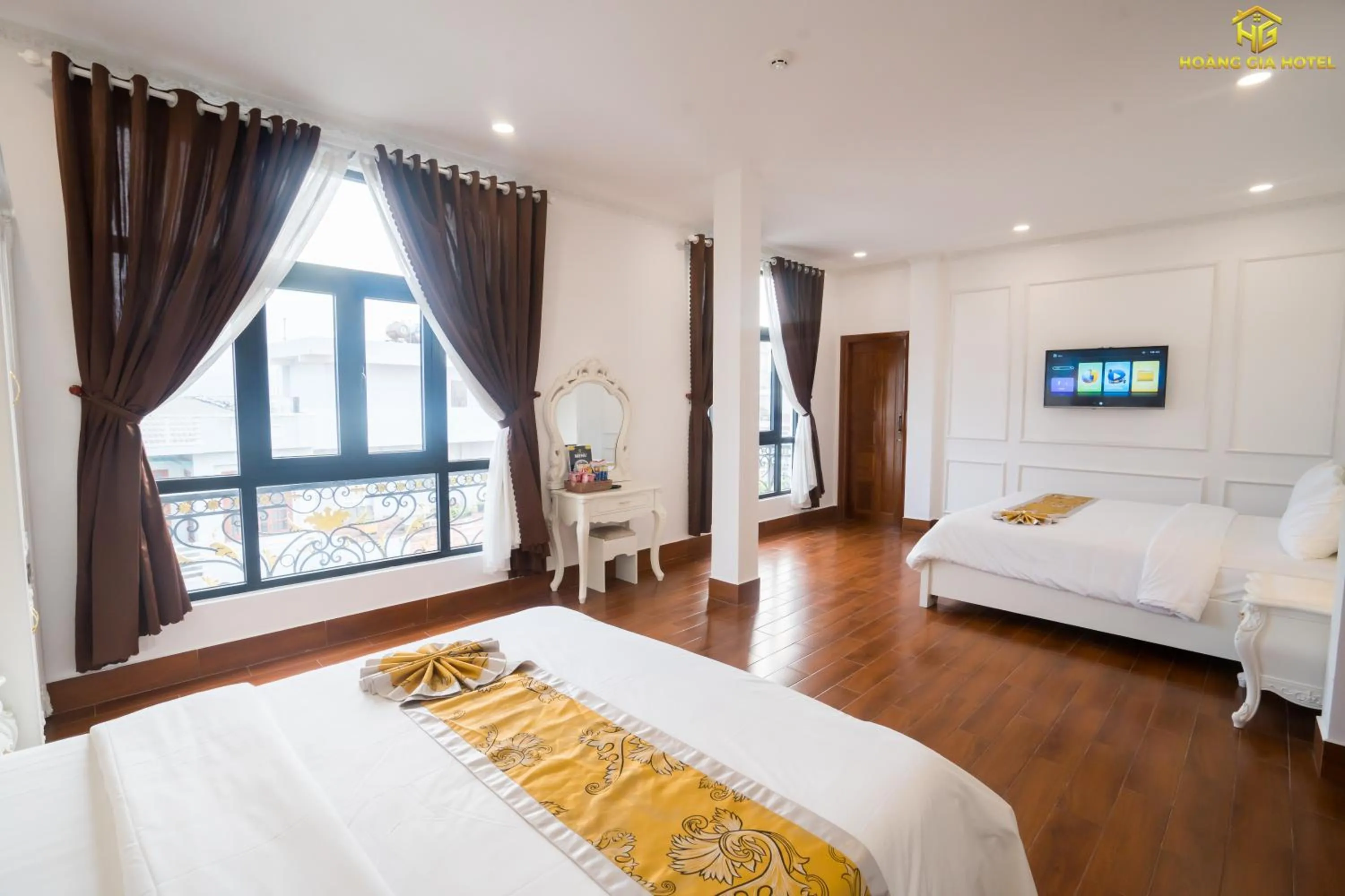 Bed in Hoàng Gia Hotel Tuy Hoà