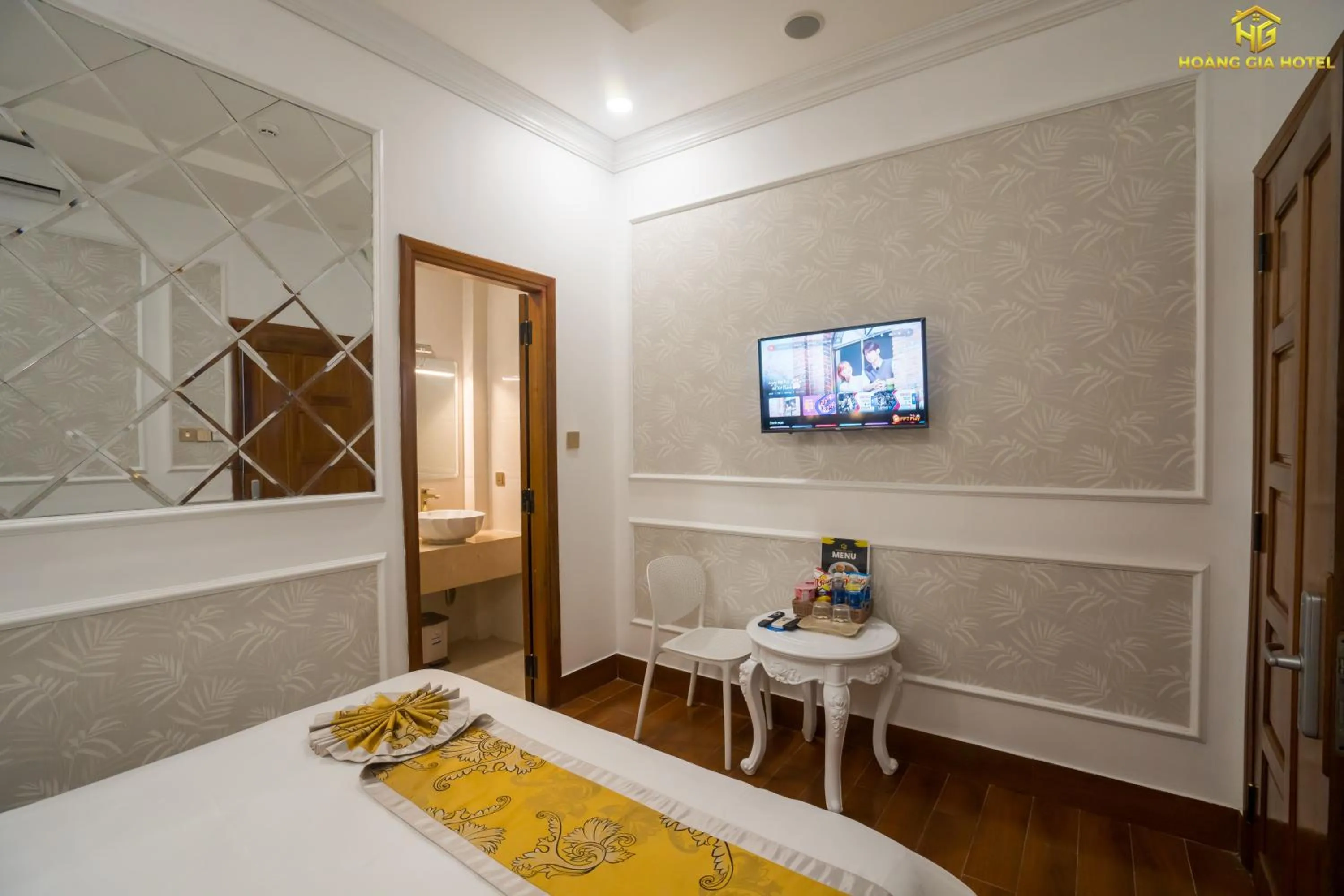 Bed in Hoàng Gia Hotel Tuy Hoà