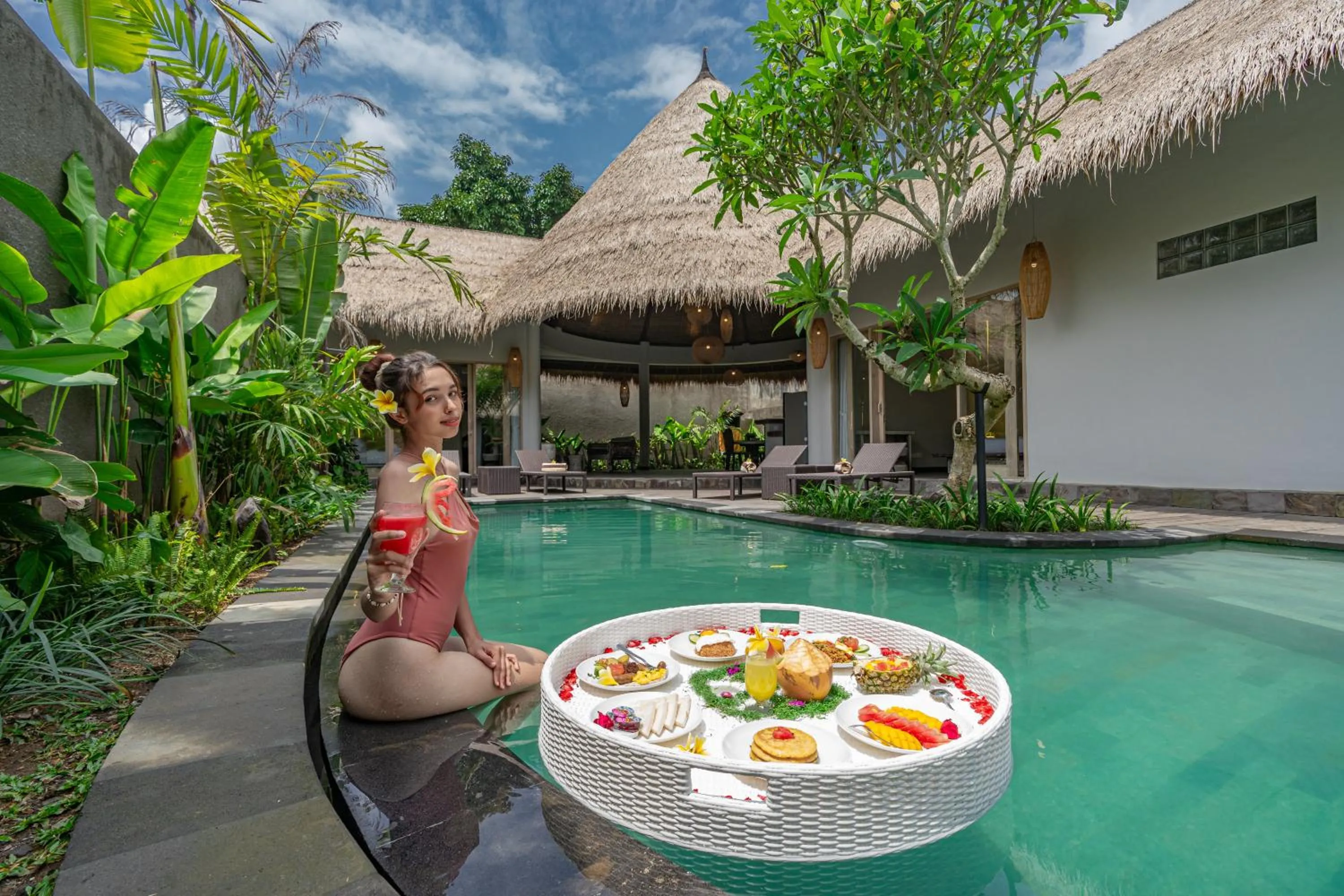 Food and drinks in Brand new Luxury 3BR villa Ethnic Ubud #3