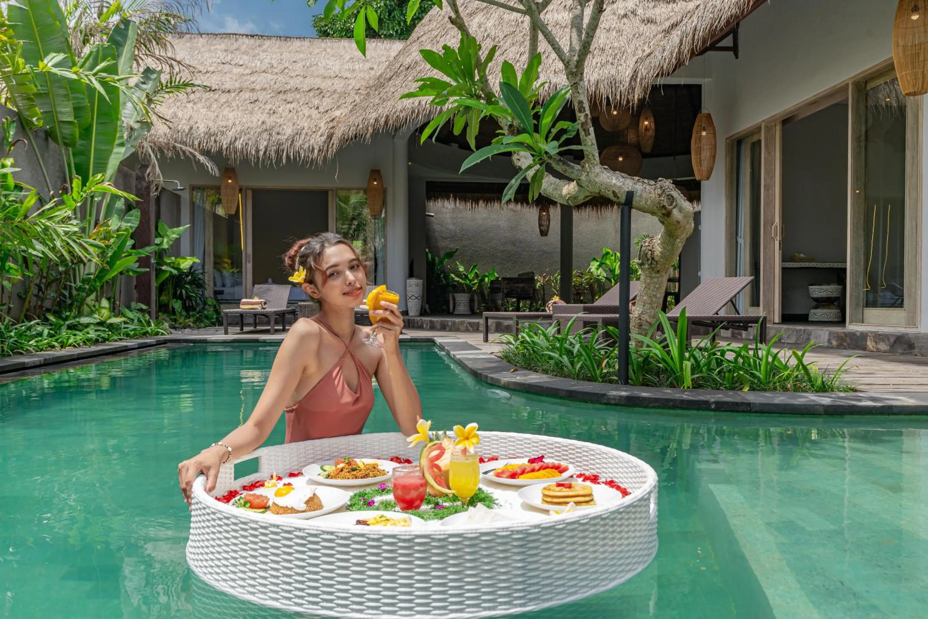 Food and drinks in Brand new Luxury 3BR villa Ethnic Ubud #3