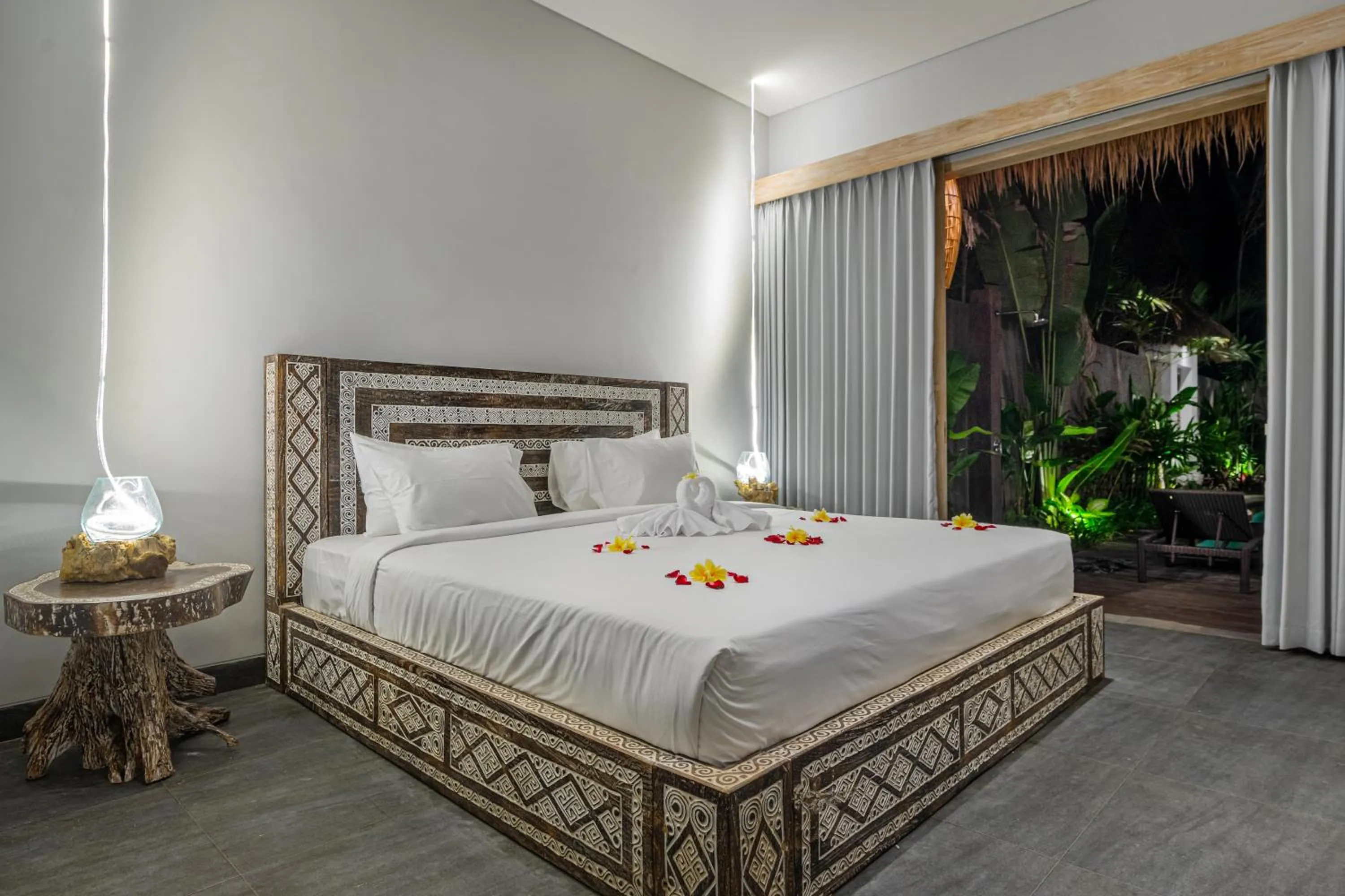 Bedroom, Bed in Brand new Luxury 3BR villa Ethnic Ubud #3