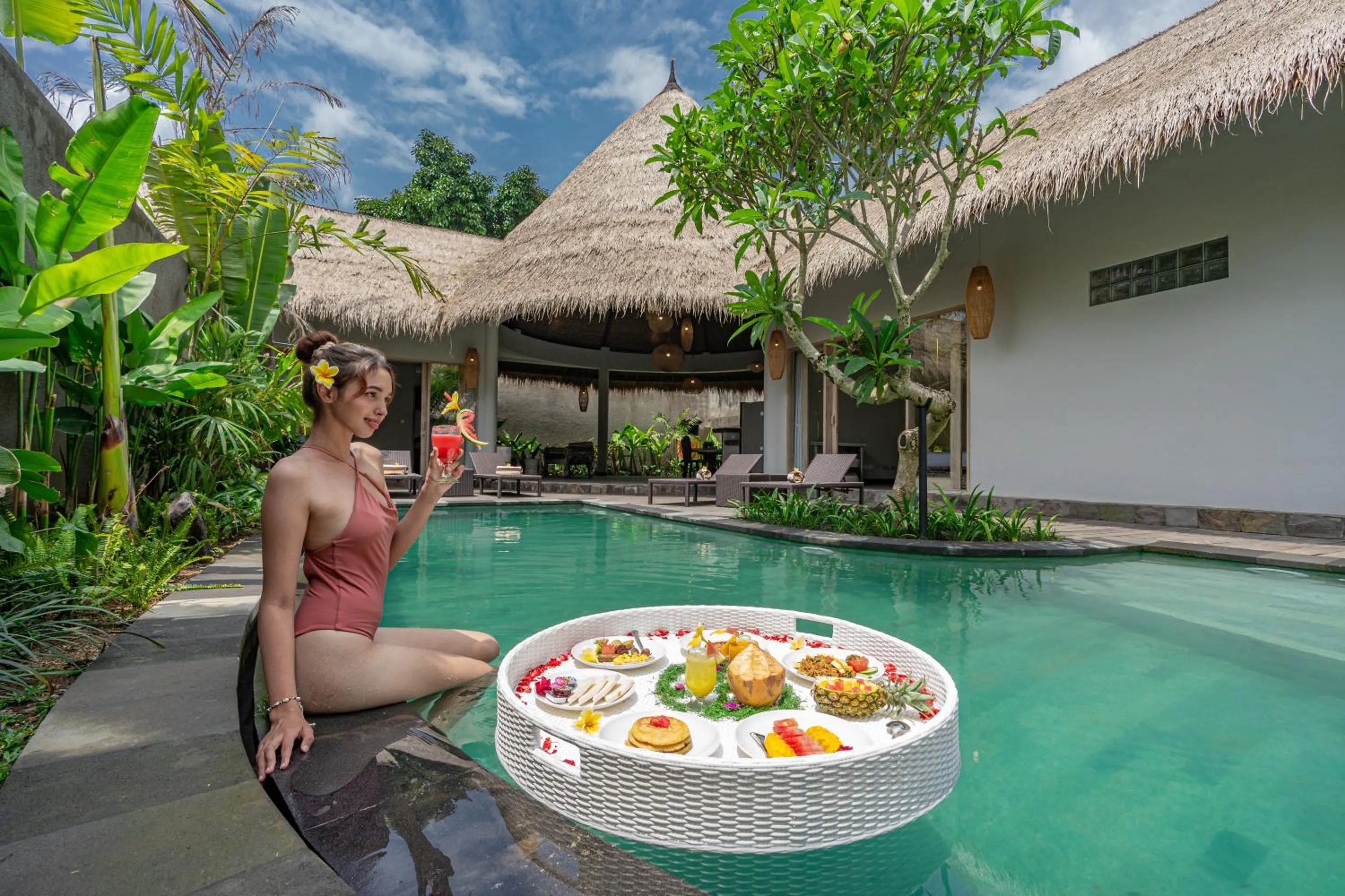 Day in Brand new Luxury 3BR villa Ethnic Ubud #3