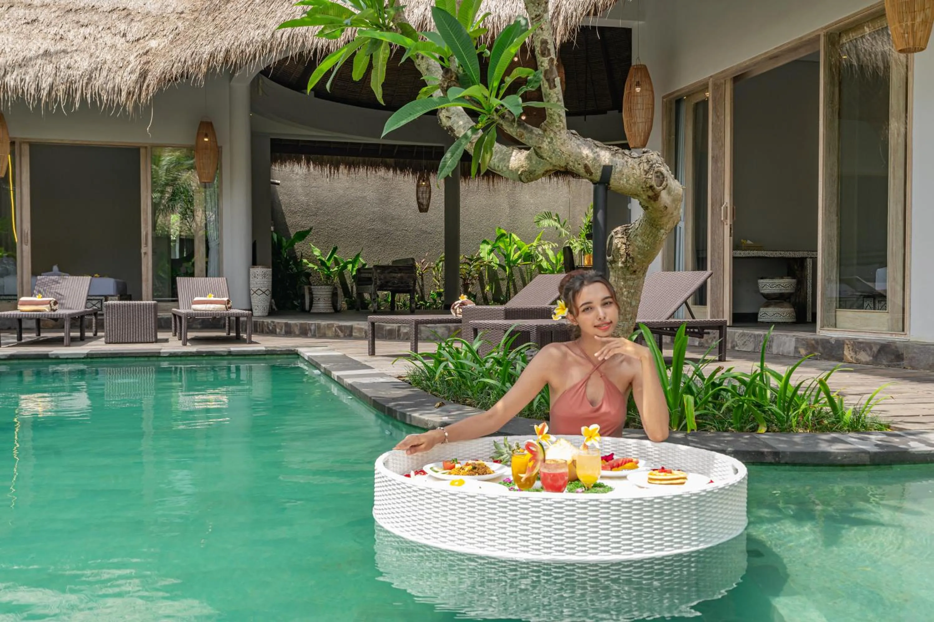 Garden view in Brand new Luxury 3BR villa Ethnic Ubud #3