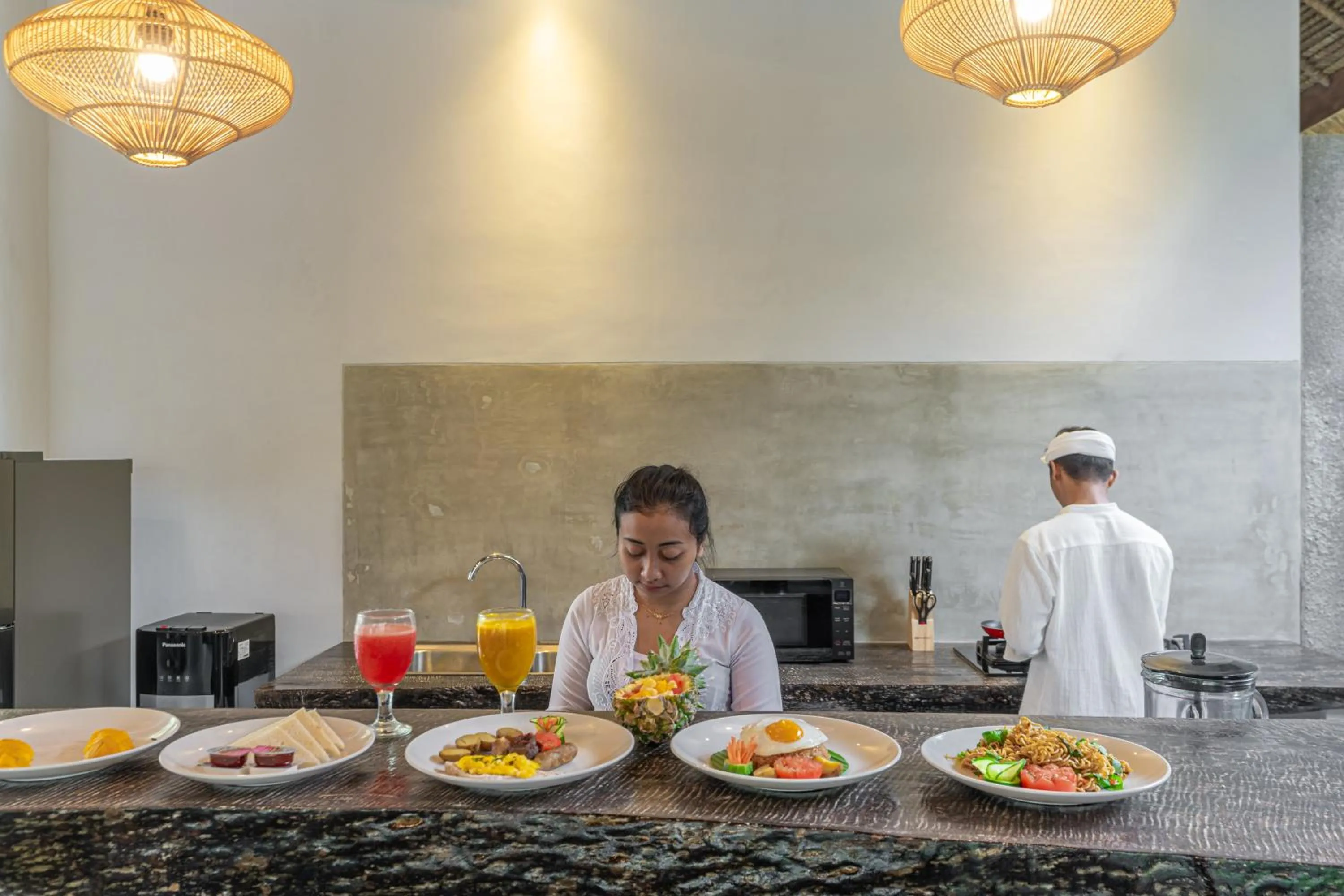 People in Brand new Luxury 3BR villa Ethnic Ubud #3