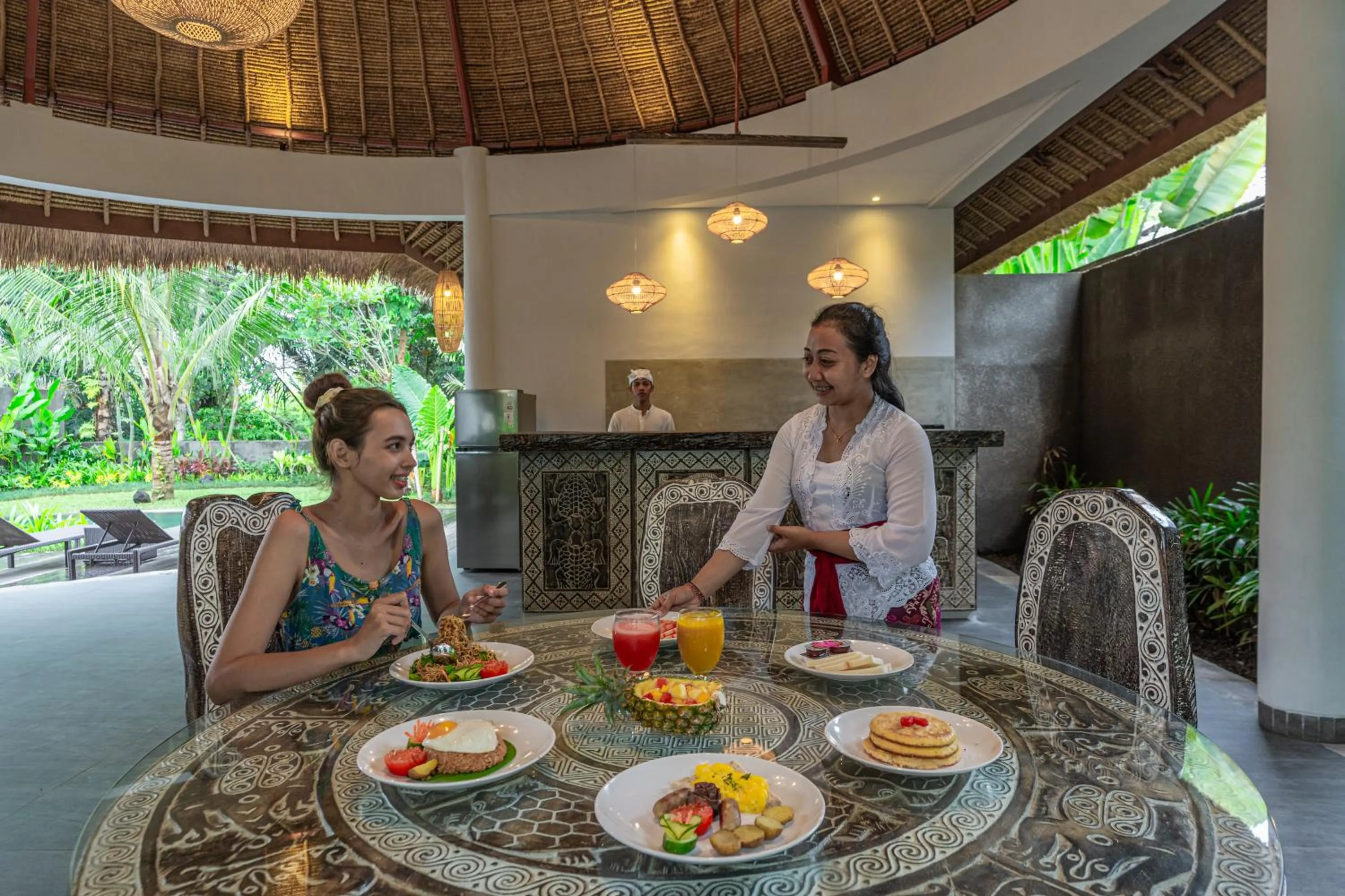 People in Brand new Luxury 3BR villa Ethnic Ubud #3