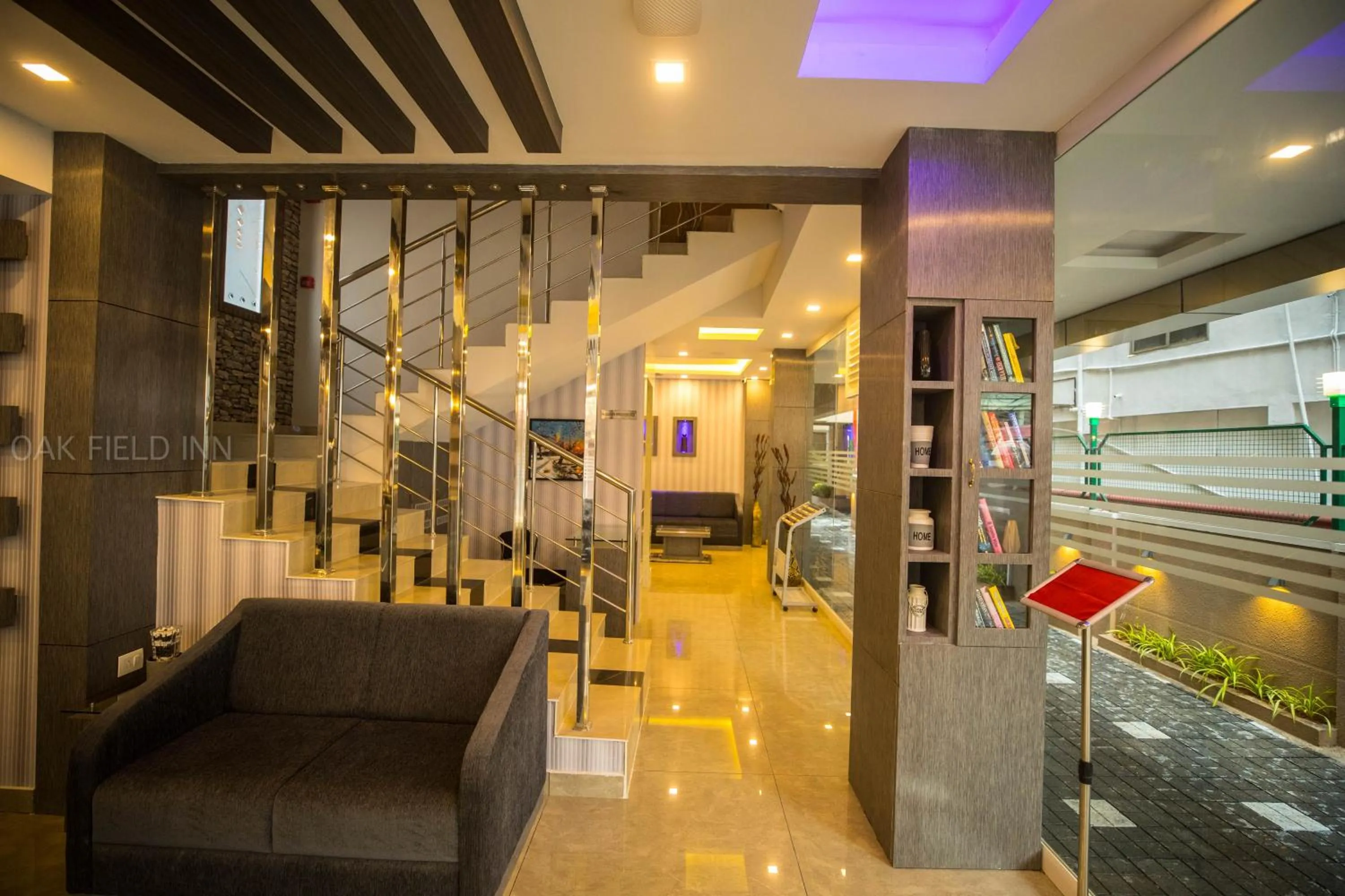 Seating area in Oak Field Inn