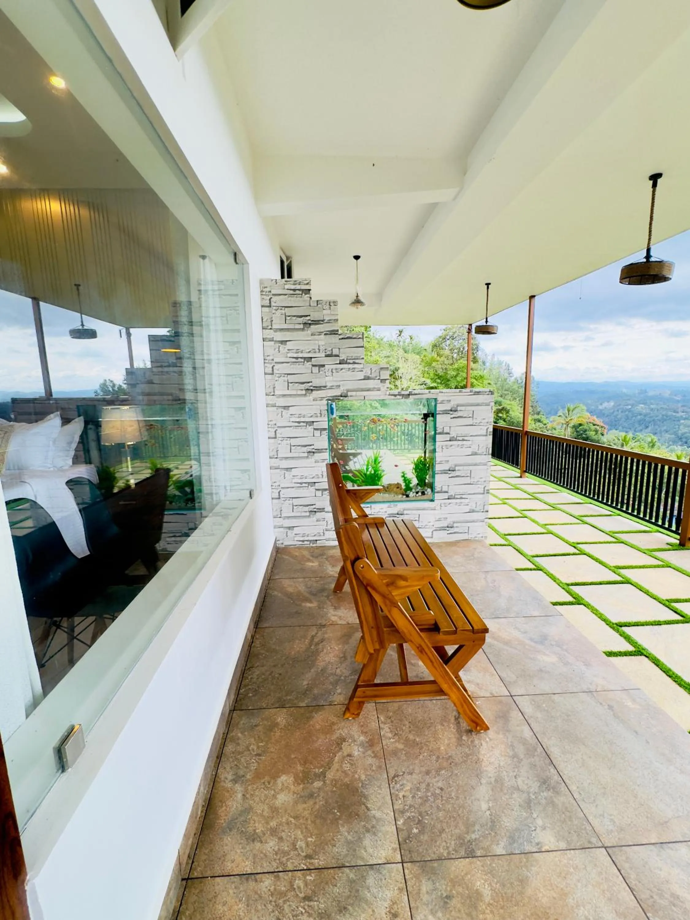 Mountain view in Misty Wonders