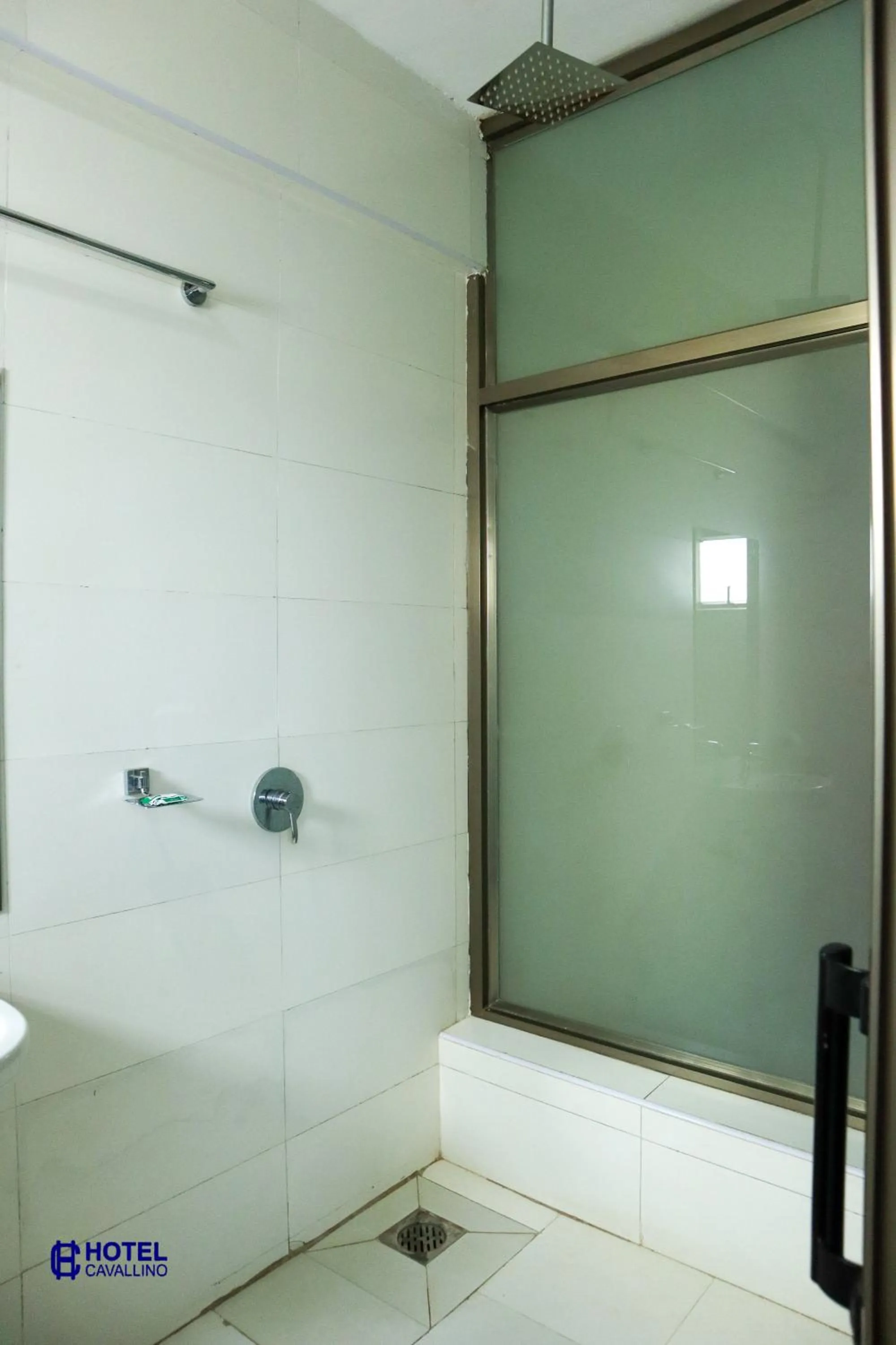 Shower in Hotel Cavallino