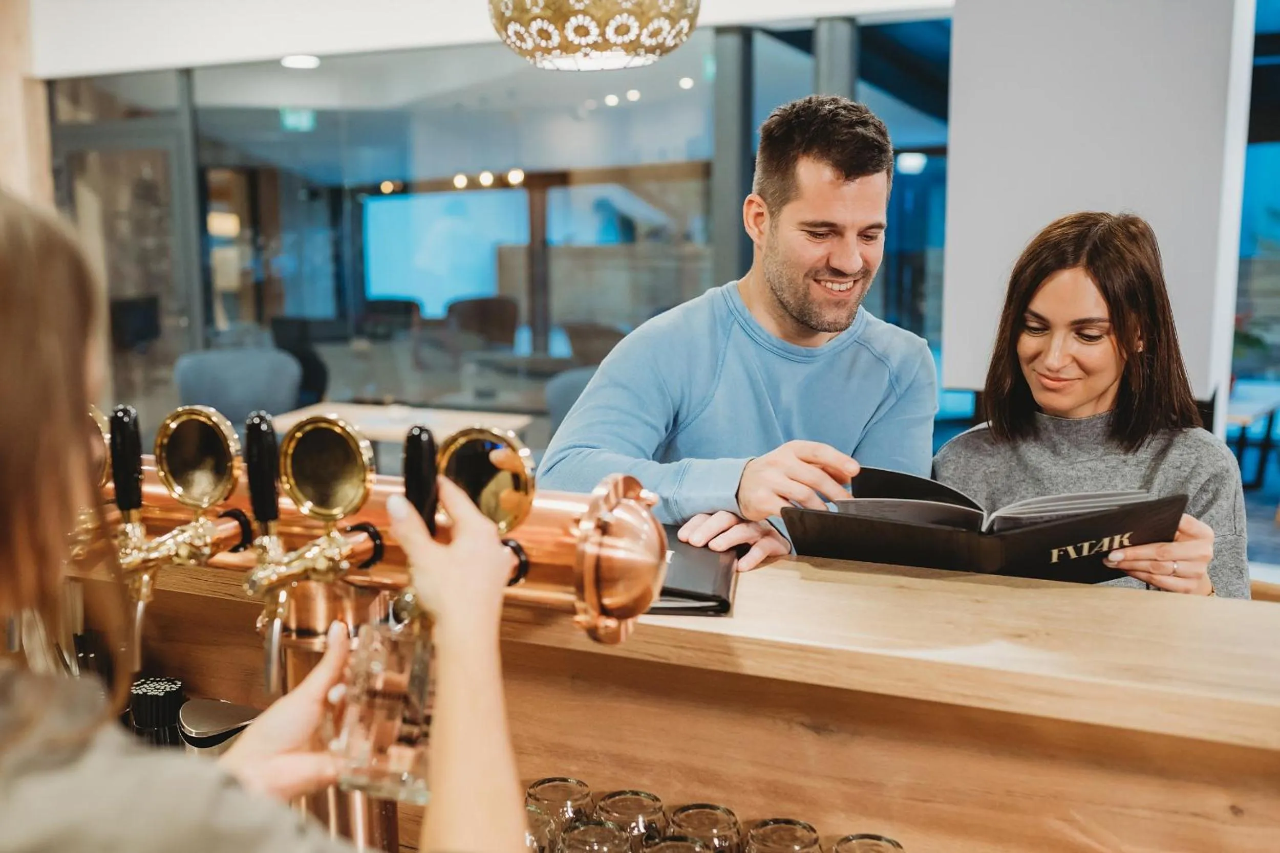 Lounge or bar in Spa & Wellness Hotel Fitak****