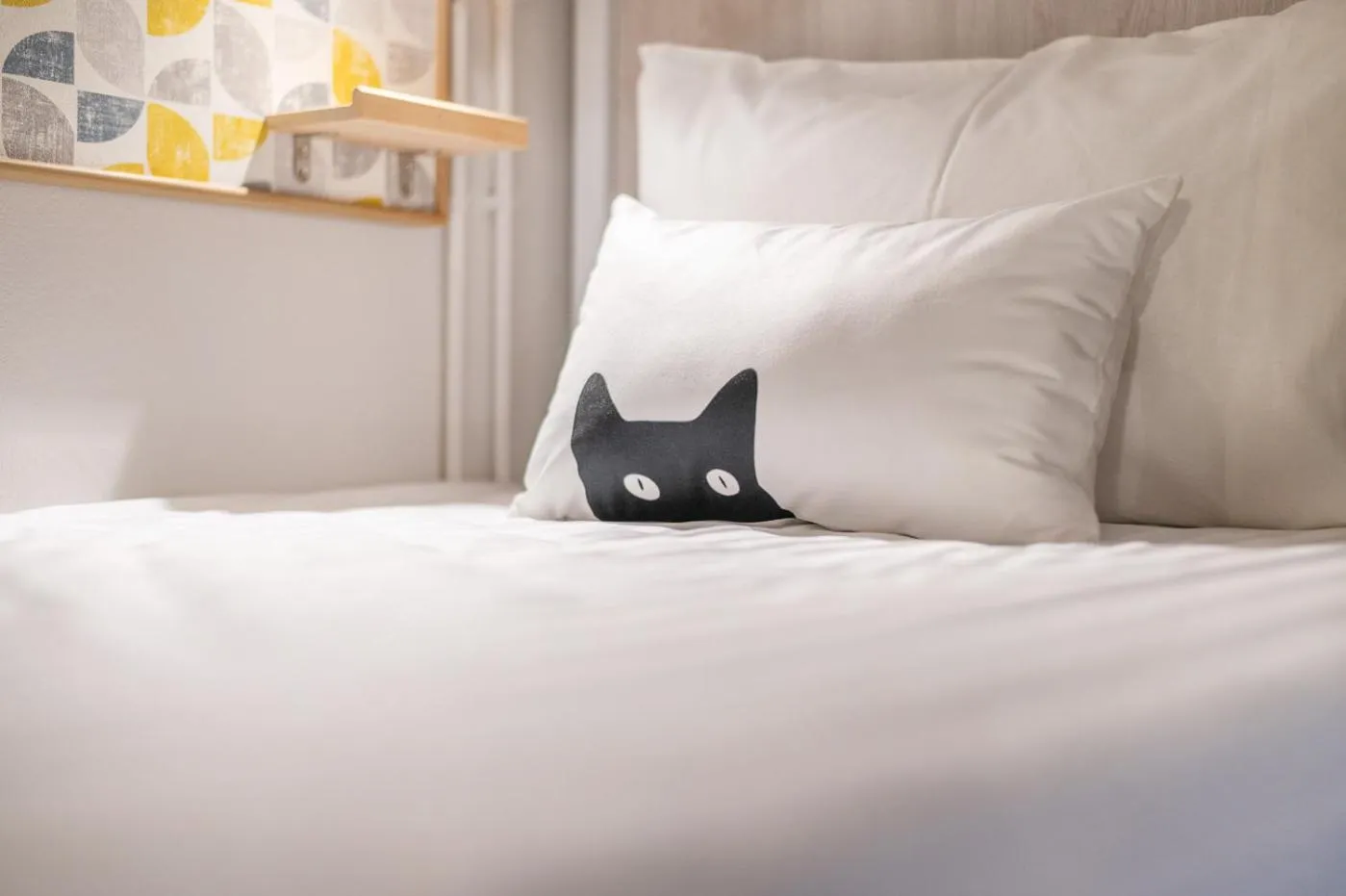 Bed in Unplugged at Bangrak Design Hostel