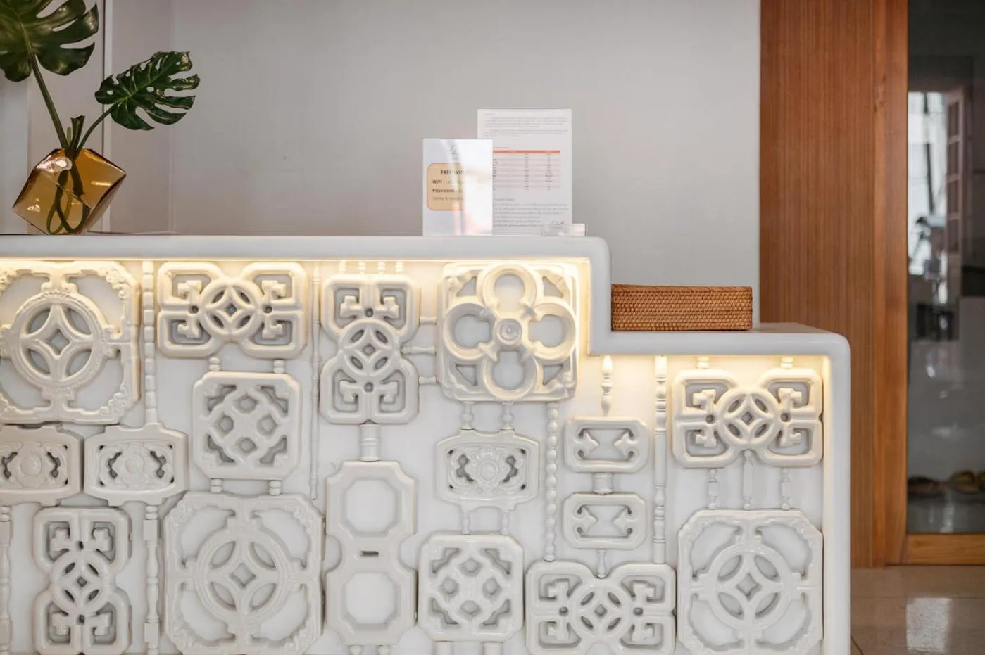 Lobby or reception in Unplugged at Bangrak Design Hostel