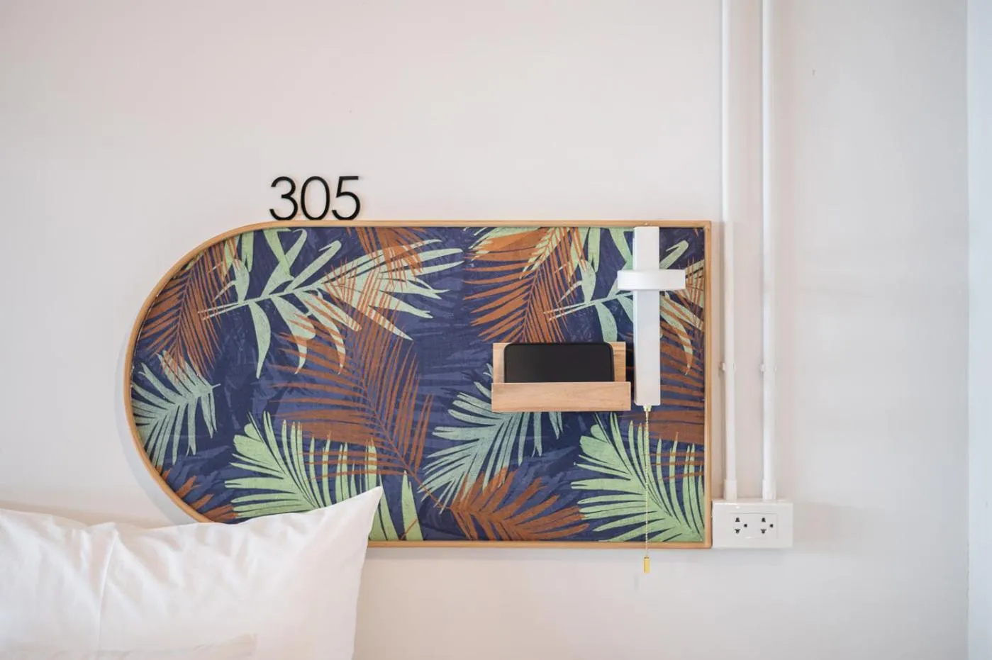 Bed in Unplugged at Bangrak Design Hostel