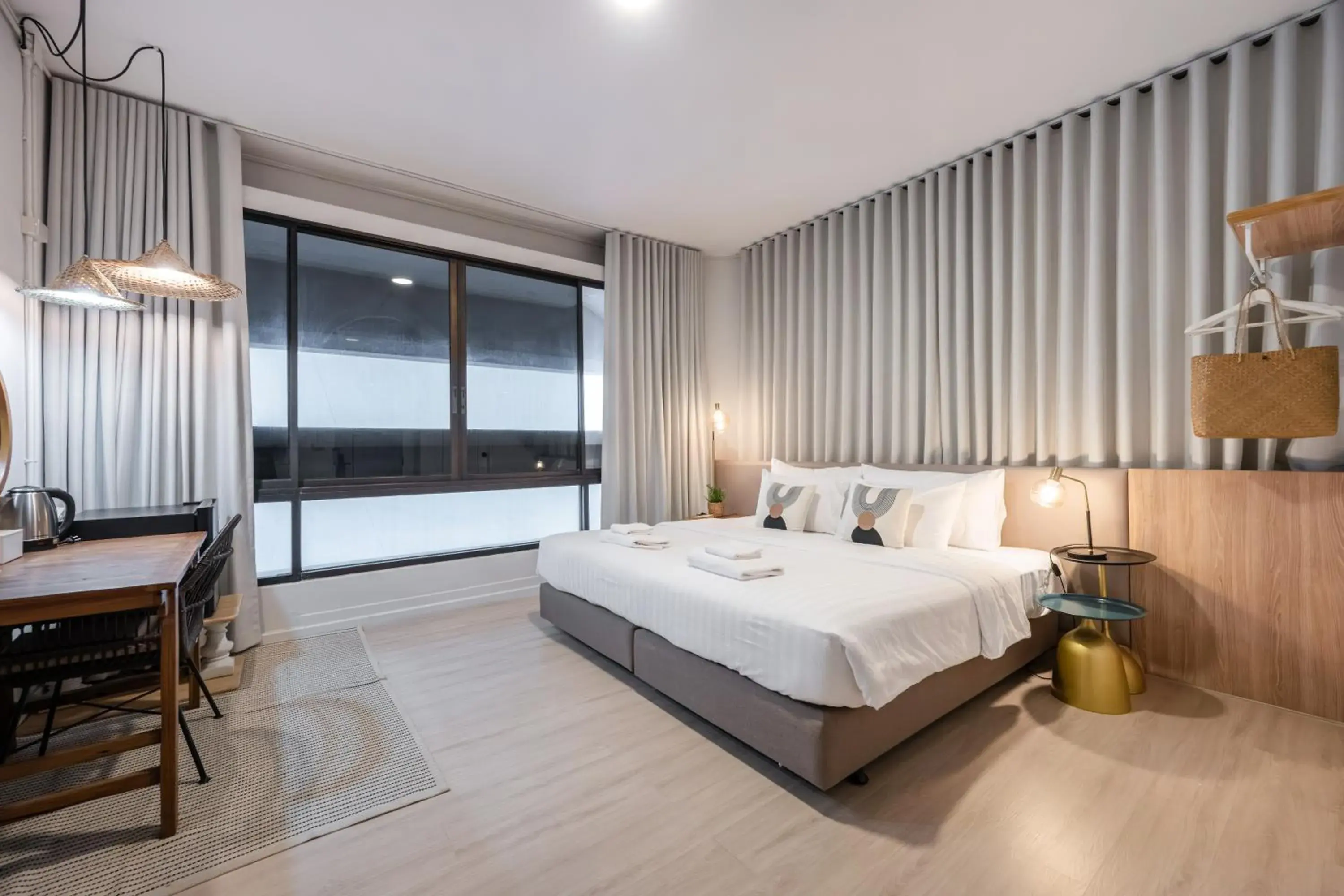 Bed in Unplugged at Bangrak Design Hostel Bed in Unplugged at Bangrak Design Hostel