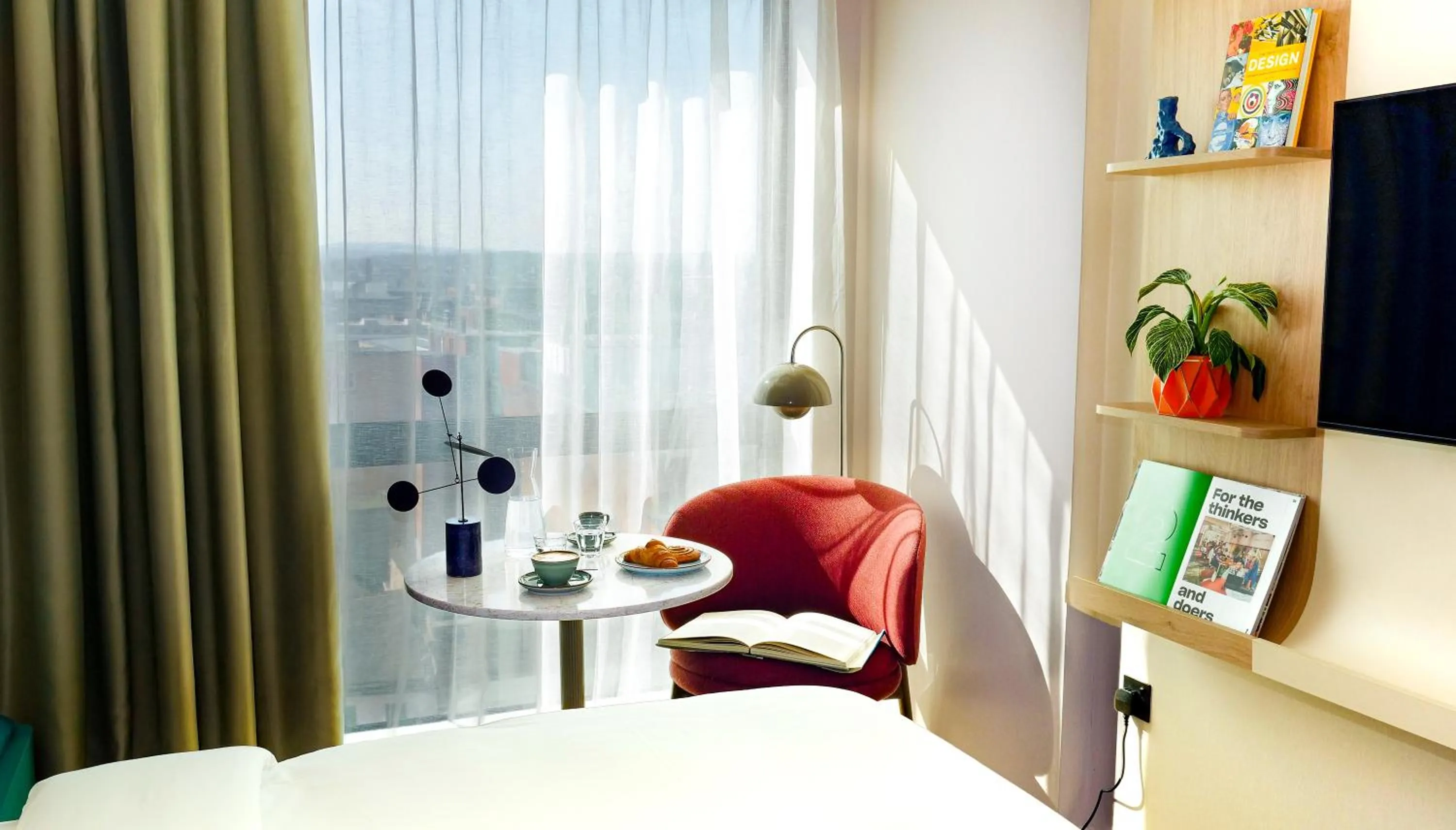 Decorative detail, Bed in The Social Hub Glasgow