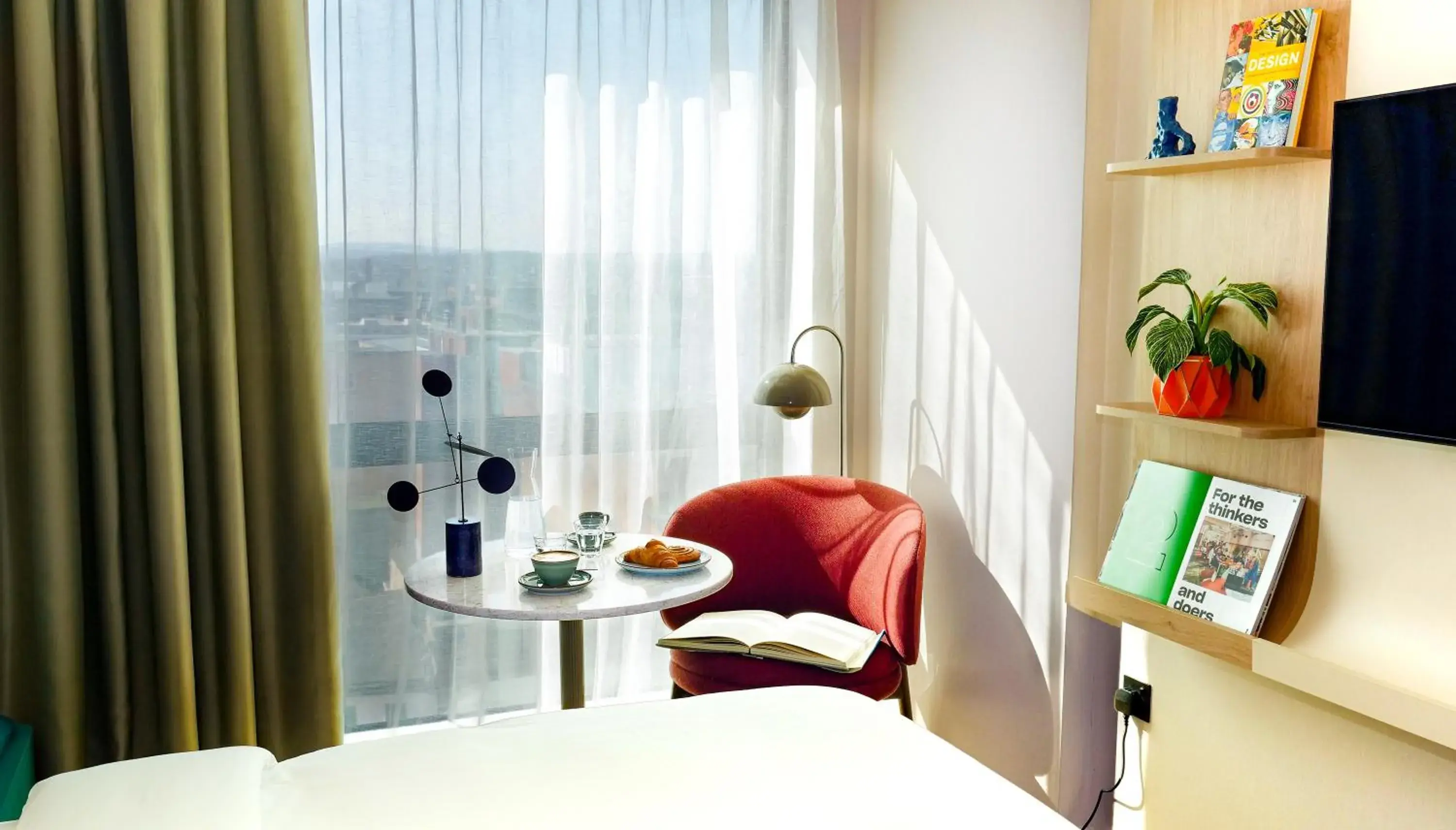 Decorative detail, Bed in The Social Hub Glasgow Decorative detail, Bed in The Social Hub Glasgow