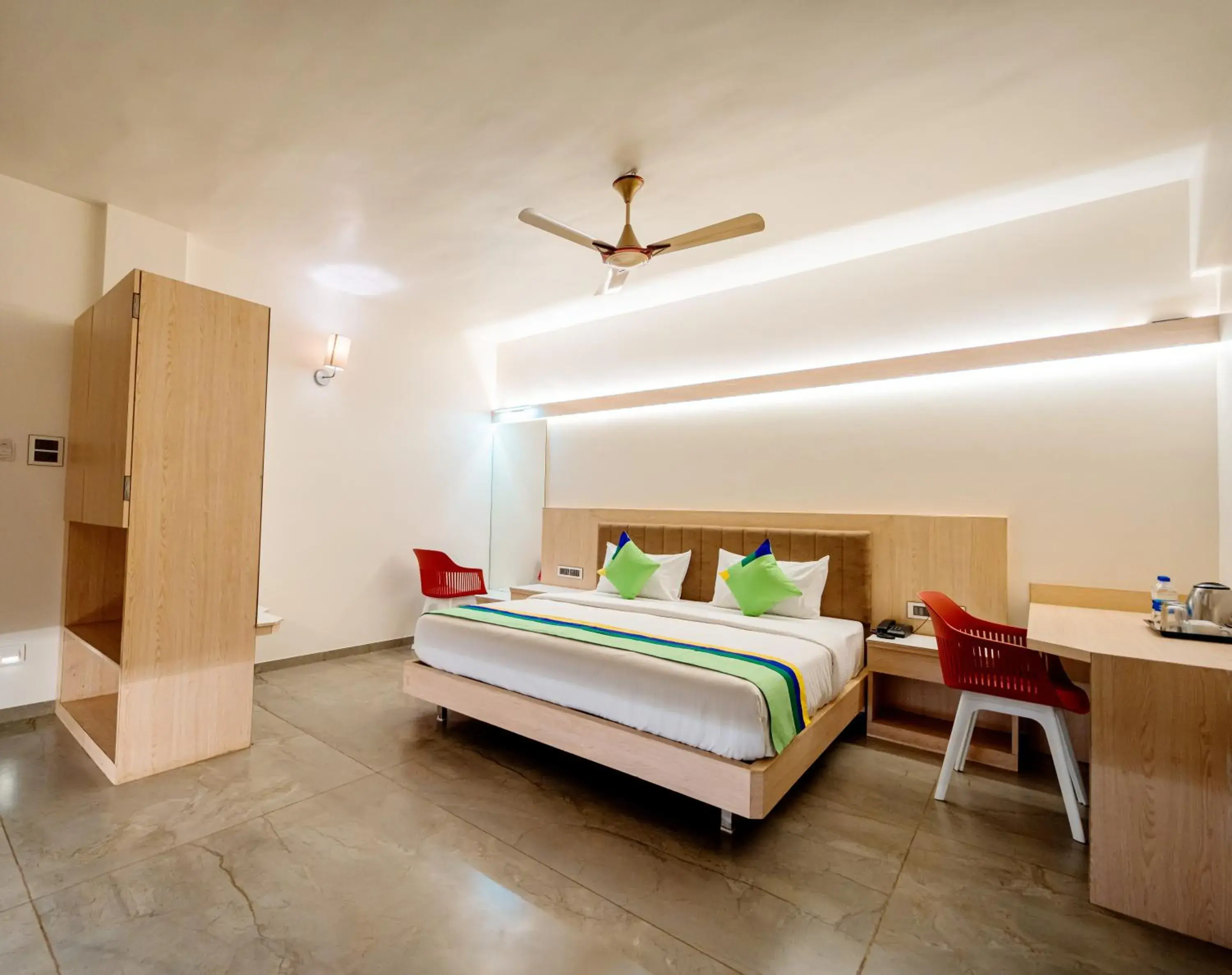 Bedroom, Bed in Treebo Sai Rekha Inn Bedroom, Bed in Treebo Sai Rekha Inn