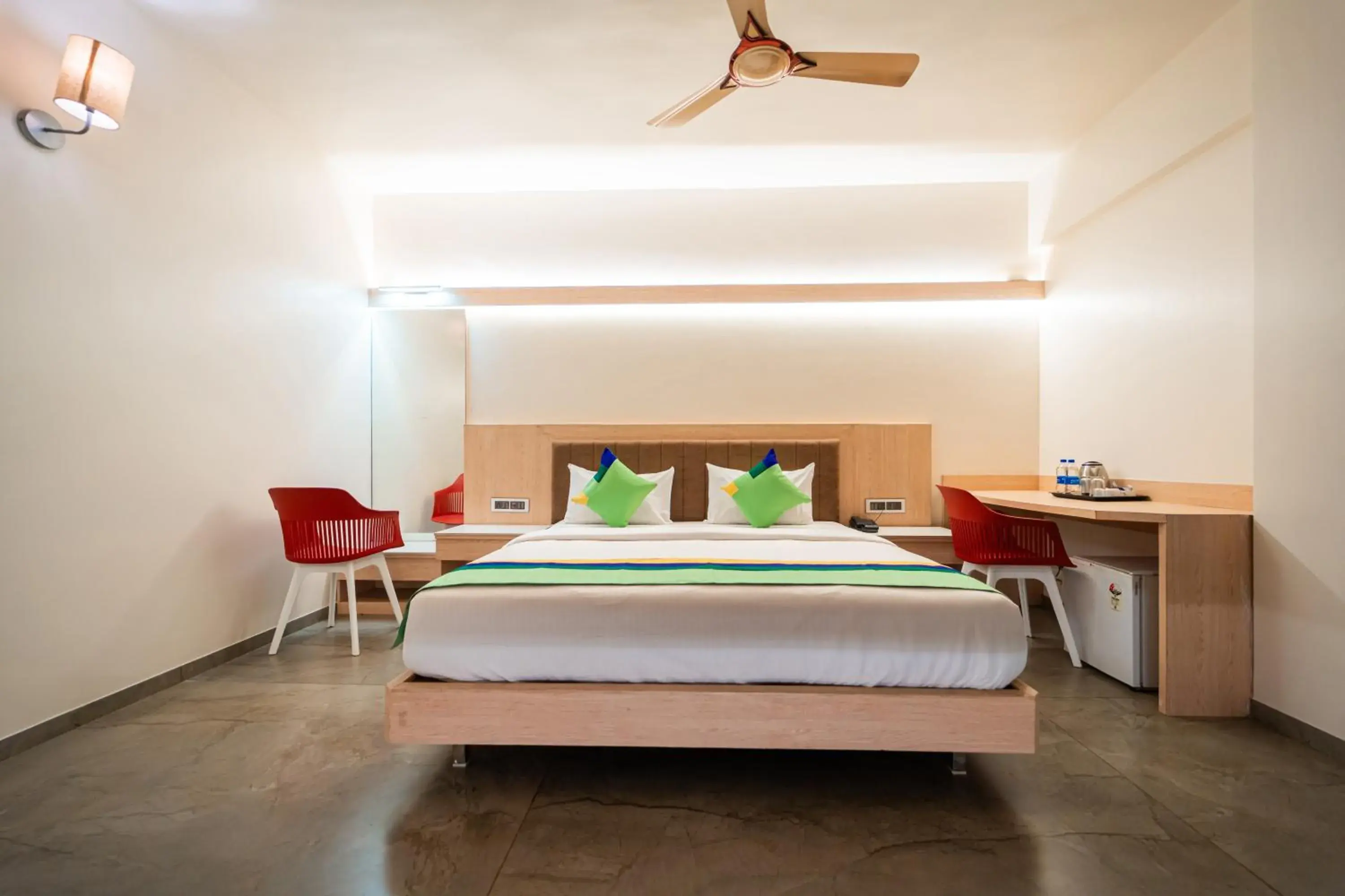 Bedroom, Bed in Treebo Sai Rekha Inn Bedroom, Bed in Treebo Sai Rekha Inn