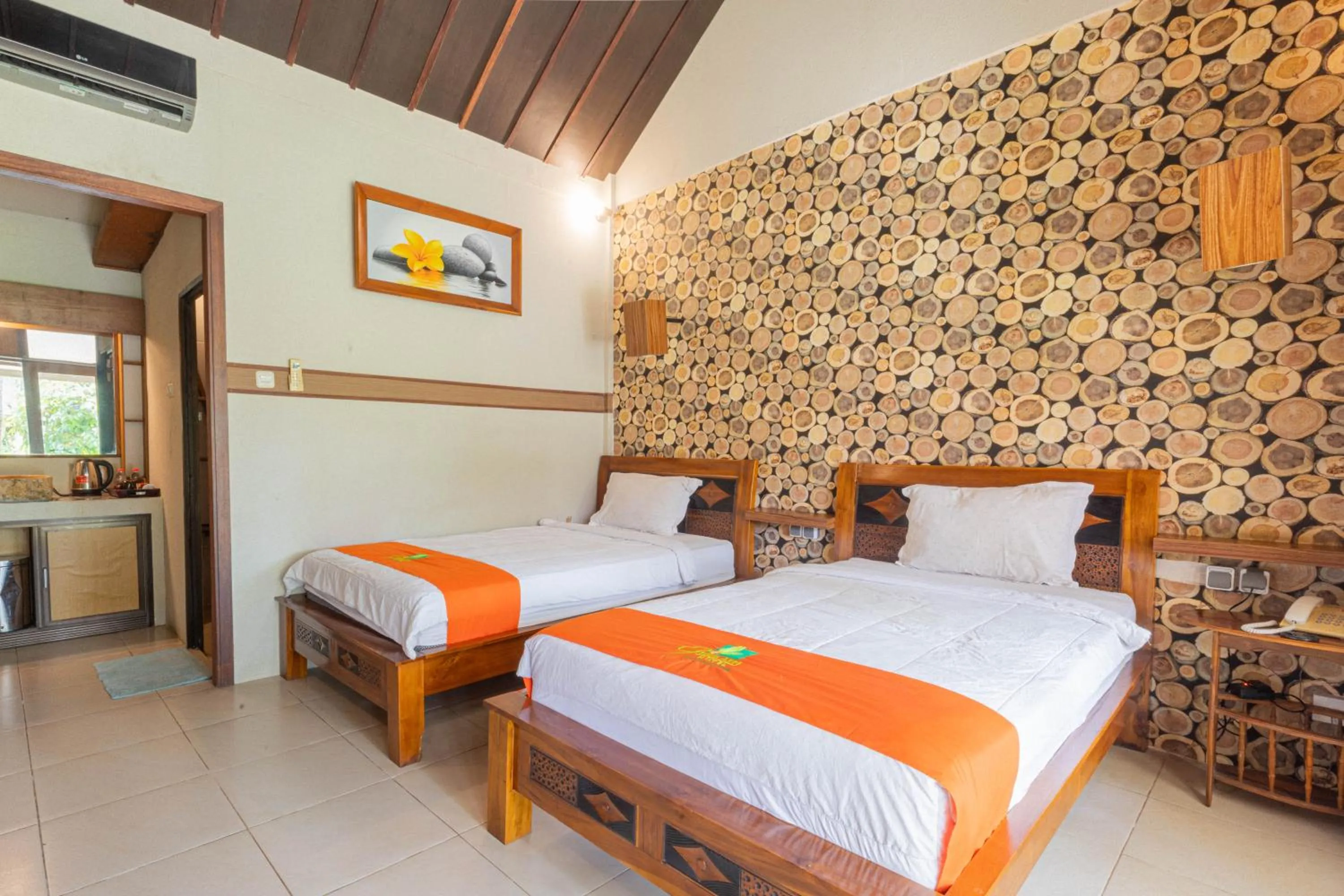 Bedroom, Bed in Green Asri Hotel