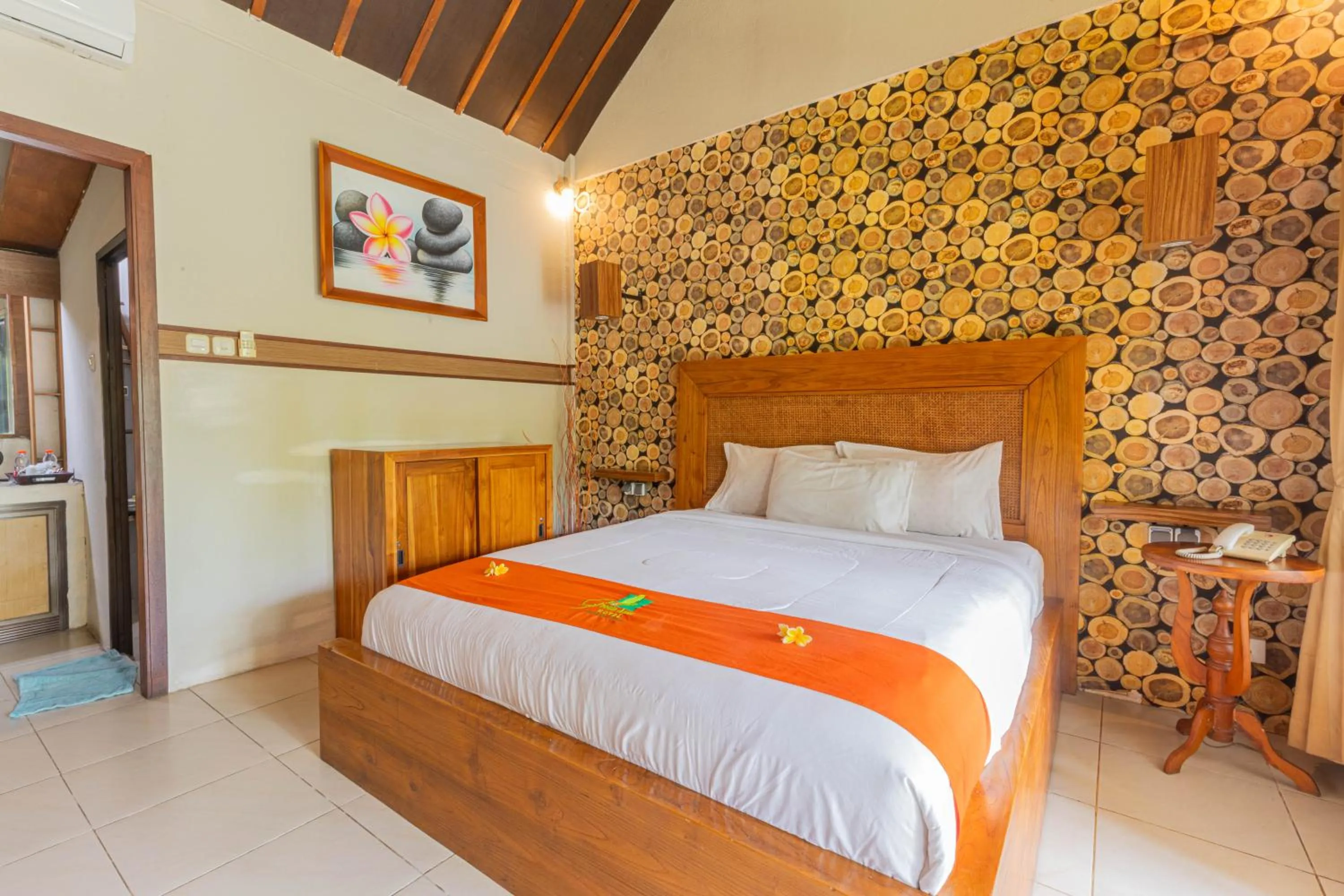 Bedroom, Bed in Green Asri Hotel