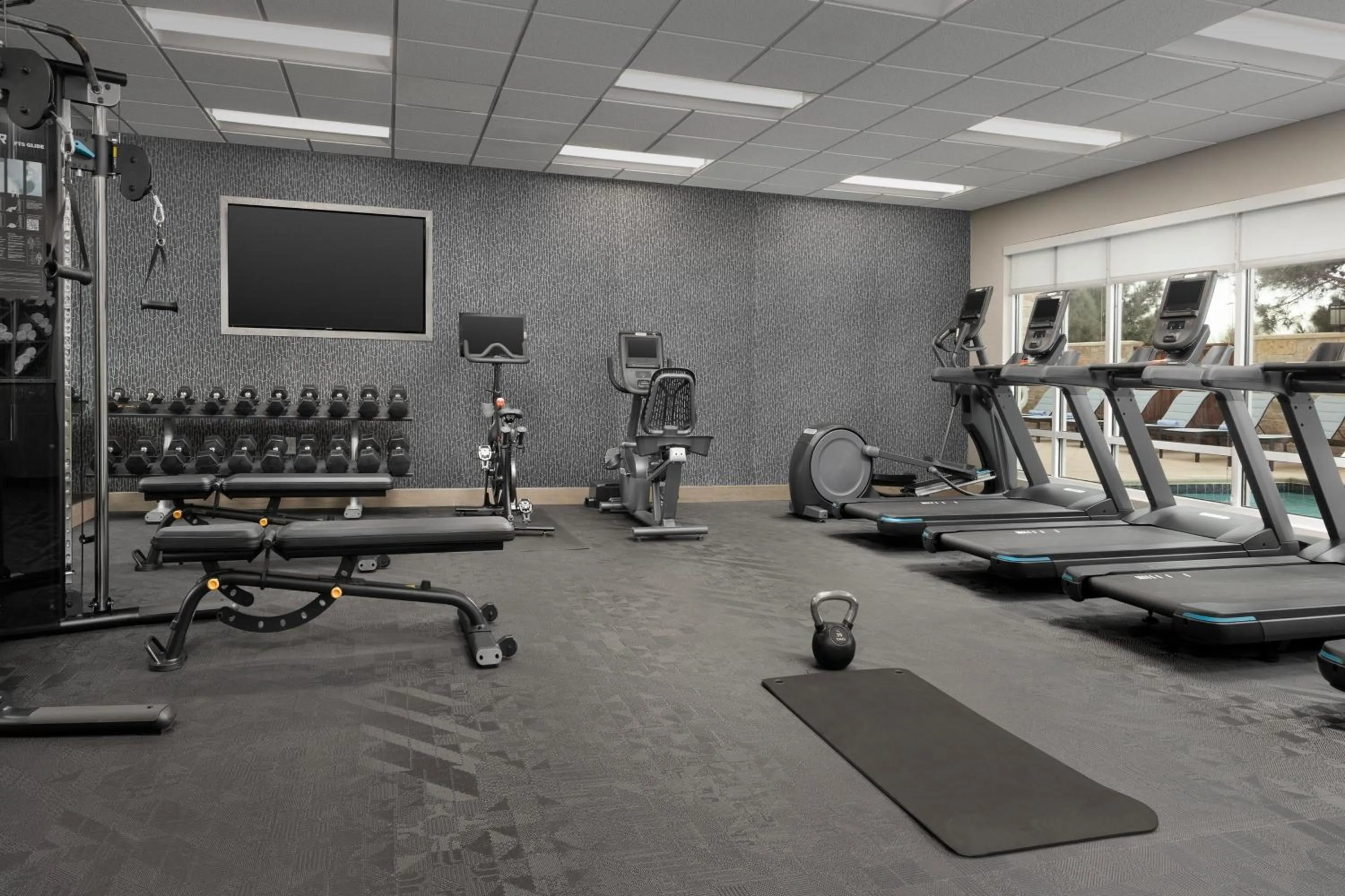 Fitness centre/facilities in TownePlace Suites by Marriott Abilene Southwest
