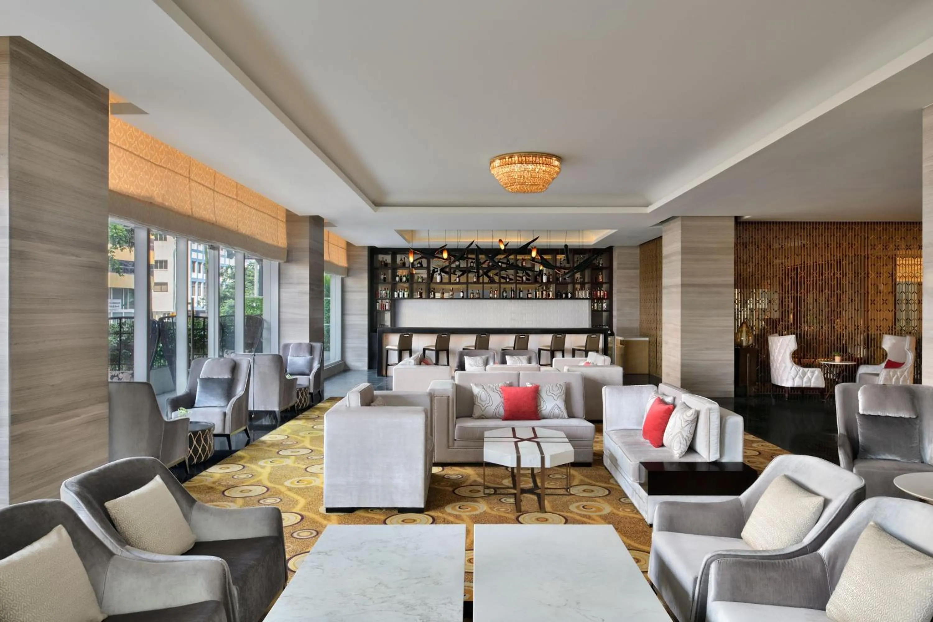 Lounge or bar in Sheraton Colombo Hotel