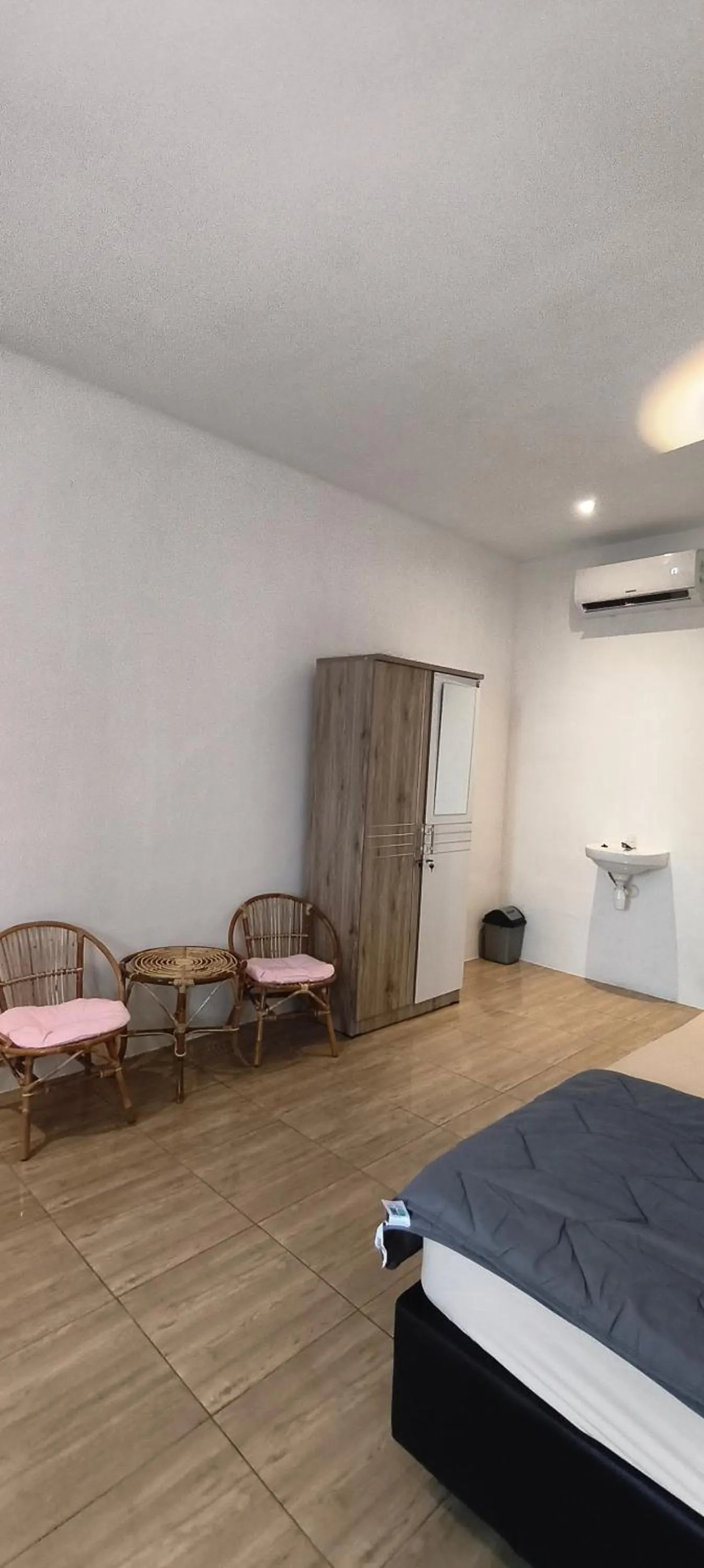 Bed in NK Villa Syariah And Cafe Prigen