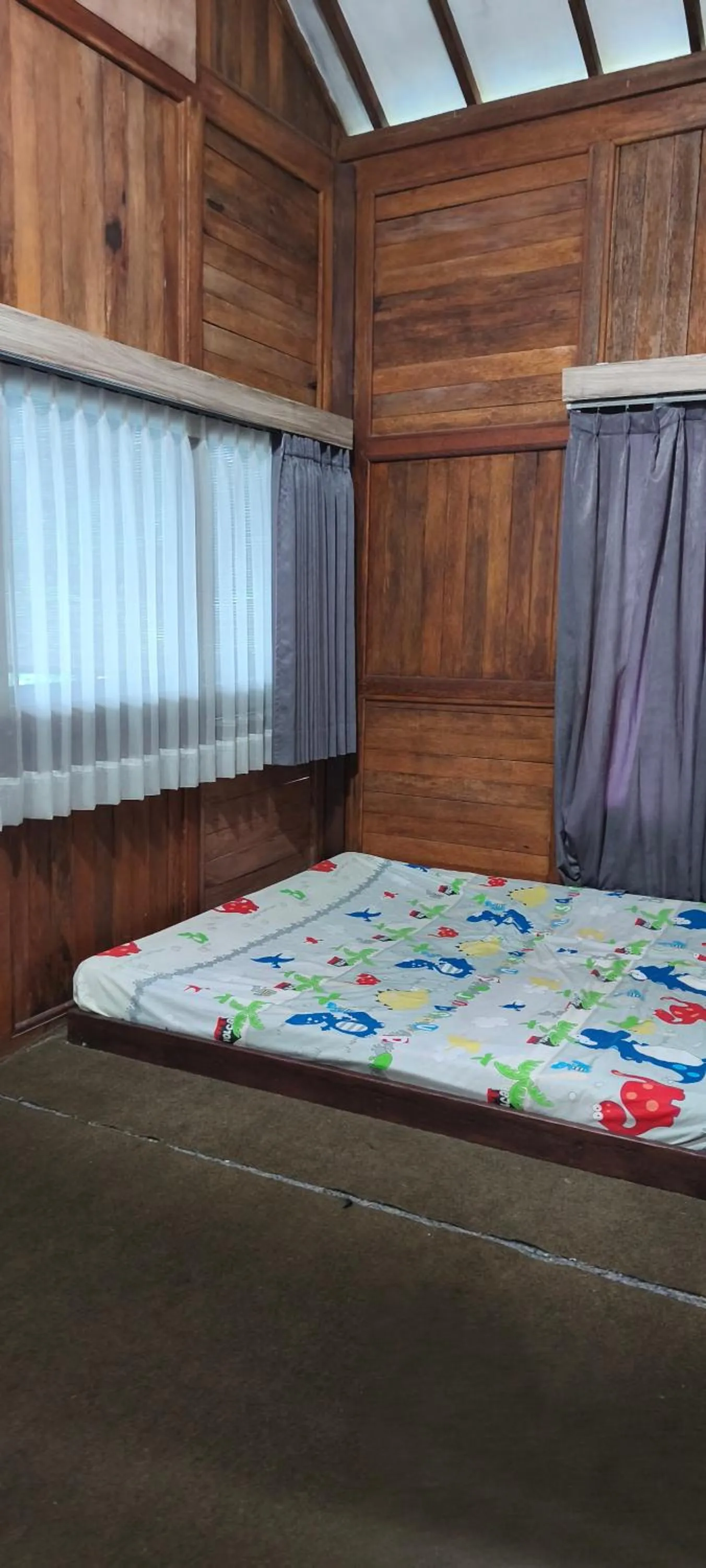 Bed in NK Villa Syariah And Cafe Prigen