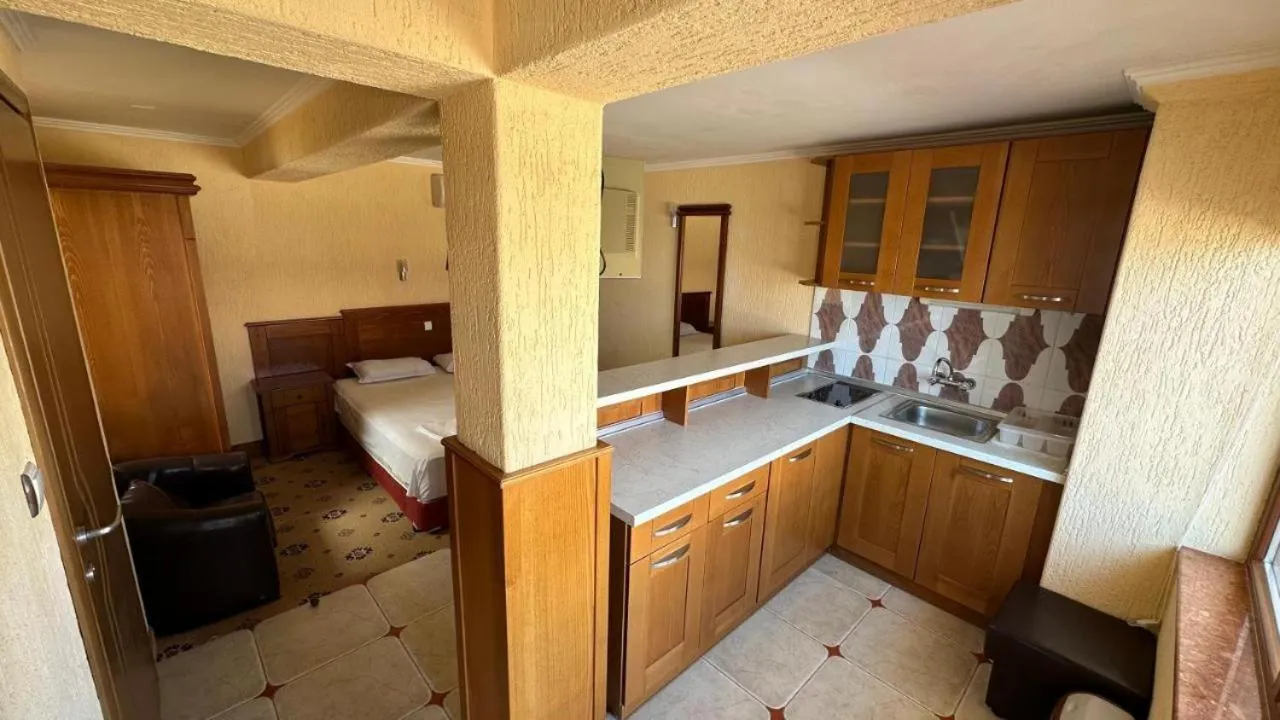 Bed in Elizabeth Beach Apartments